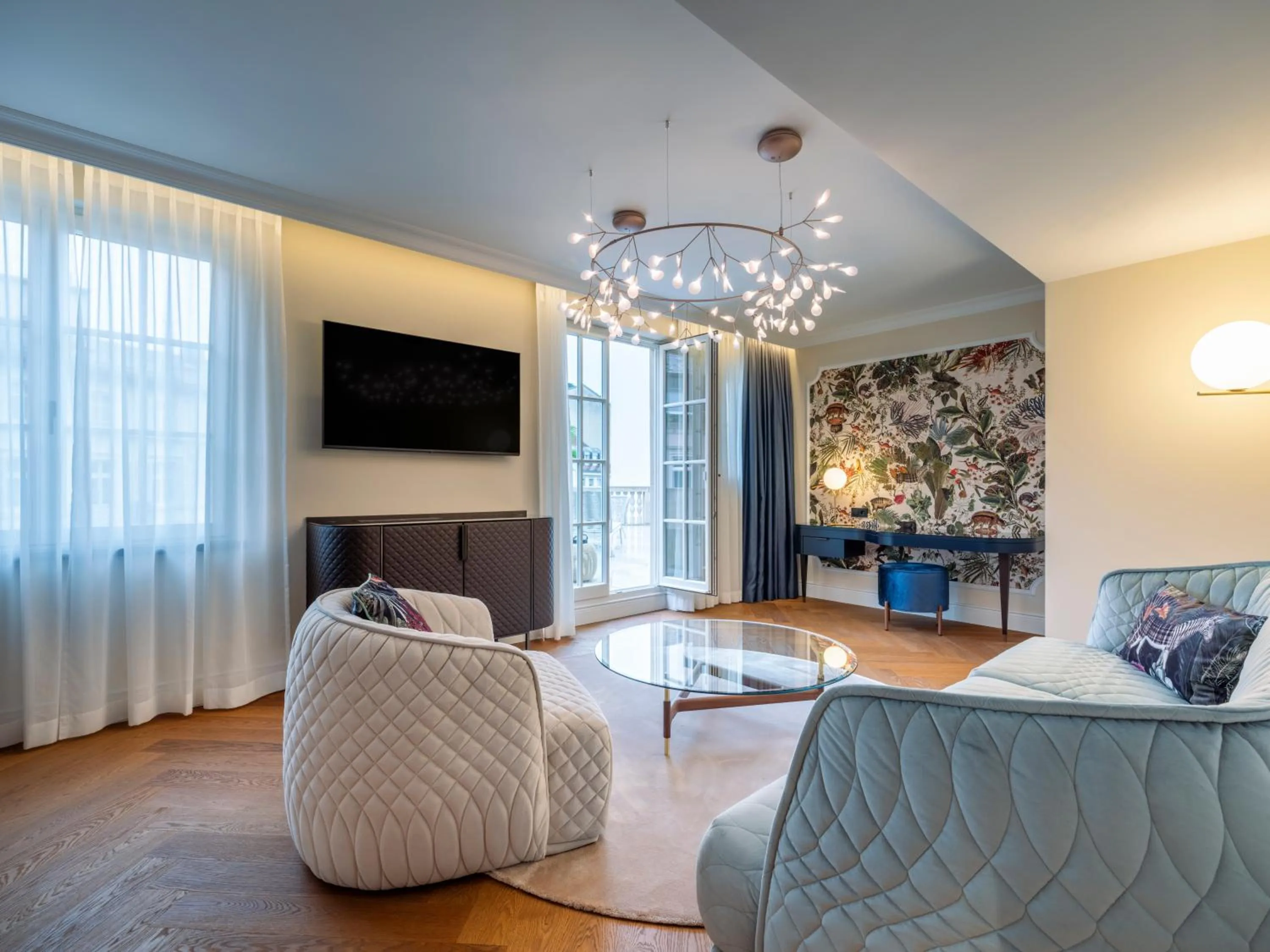 Living room in Steigenberger Icon Europäischer Hof Baden Baden