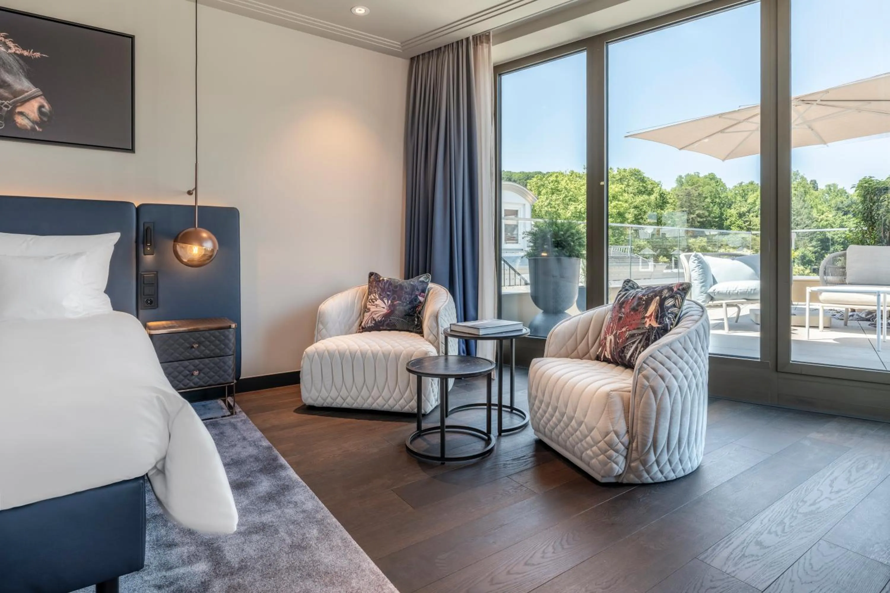 Balcony/Terrace in Steigenberger Icon Europäischer Hof Baden Baden