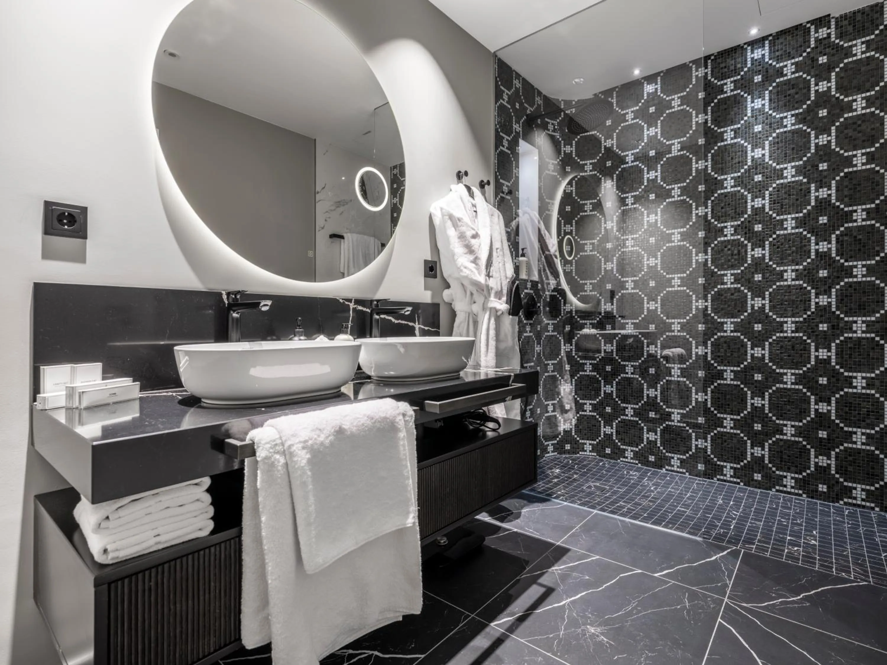 Bathroom in Steigenberger Icon Europäischer Hof Baden Baden