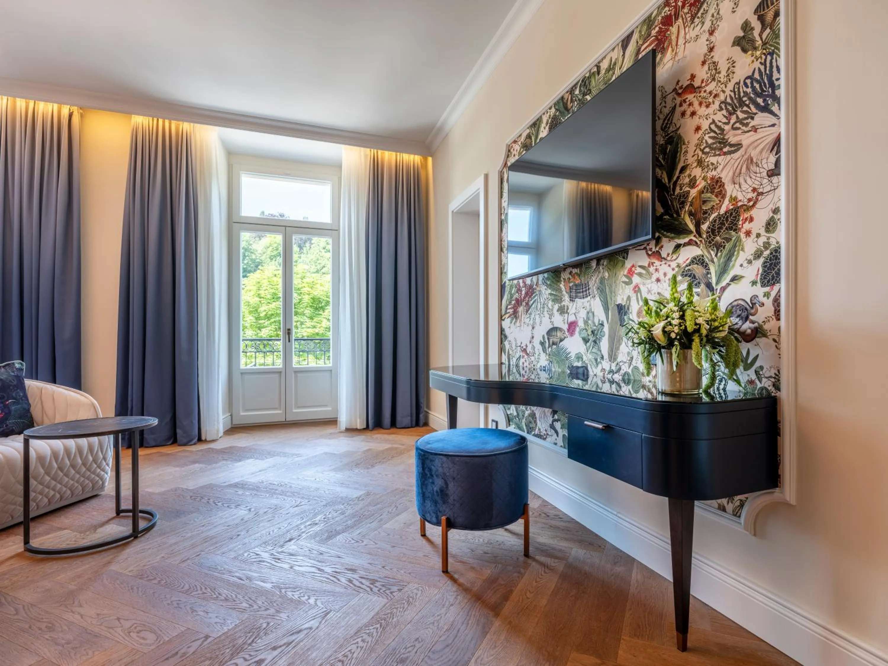 Living room in Steigenberger Icon Europäischer Hof Baden Baden