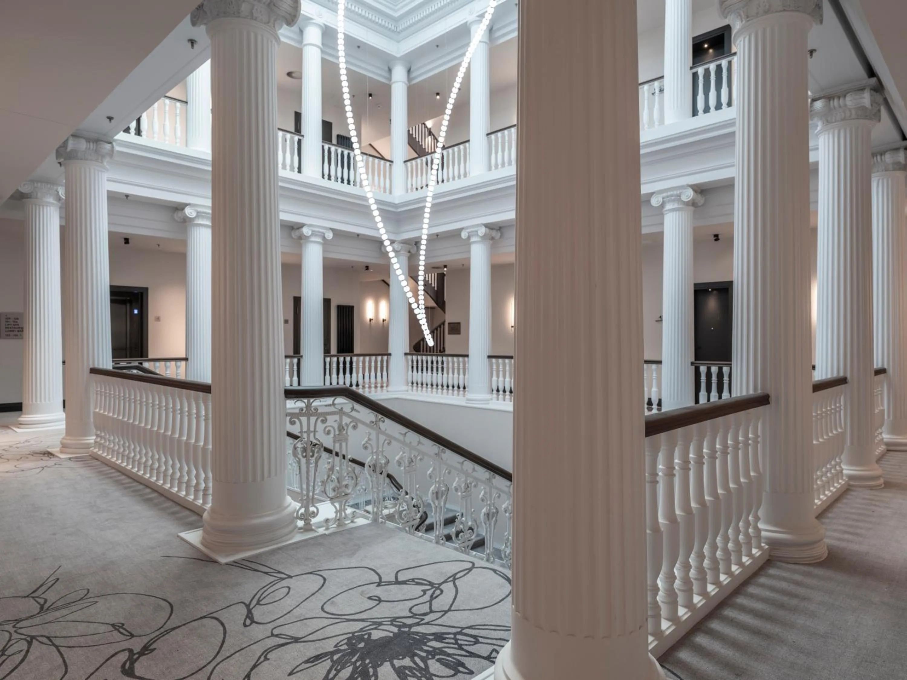 Decorative detail in Steigenberger Icon Europäischer Hof Baden Baden