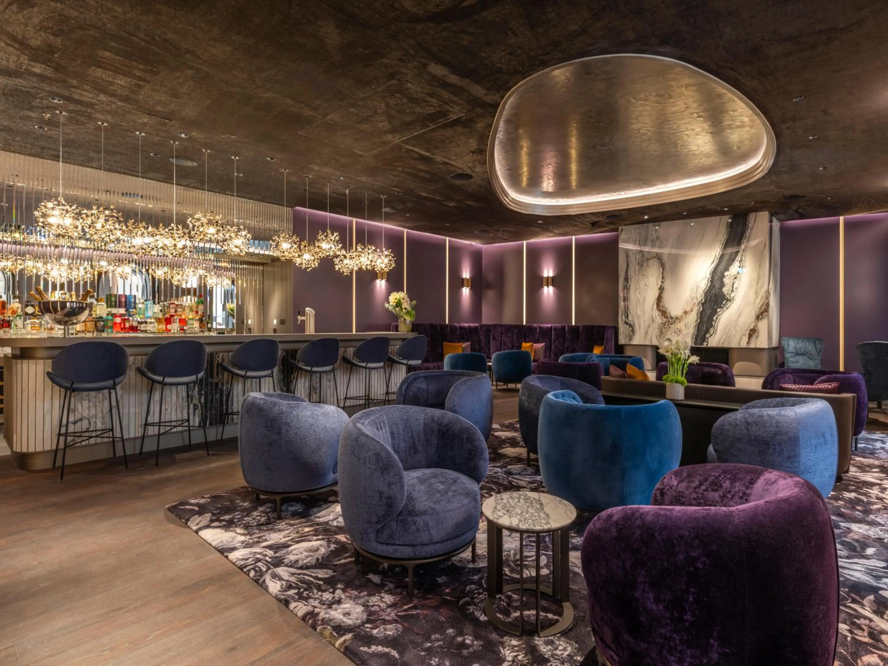 Lounge or bar in Steigenberger Icon Europäischer Hof Baden Baden