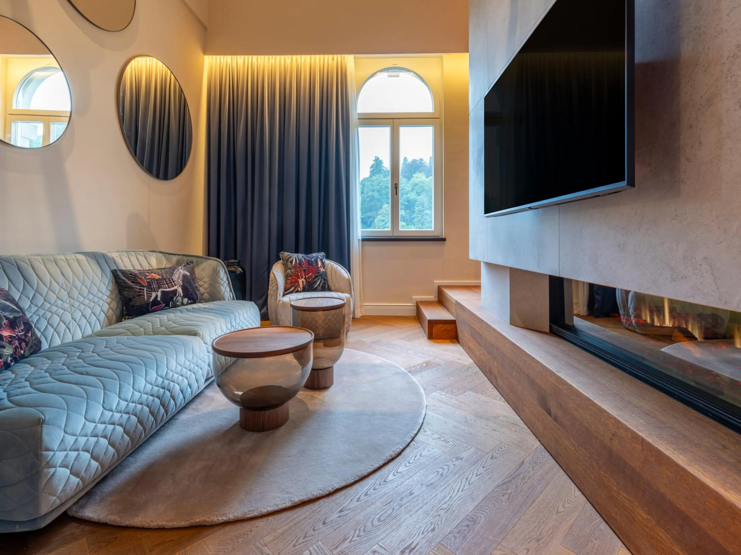 Living room in Steigenberger Icon Europäischer Hof Baden Baden