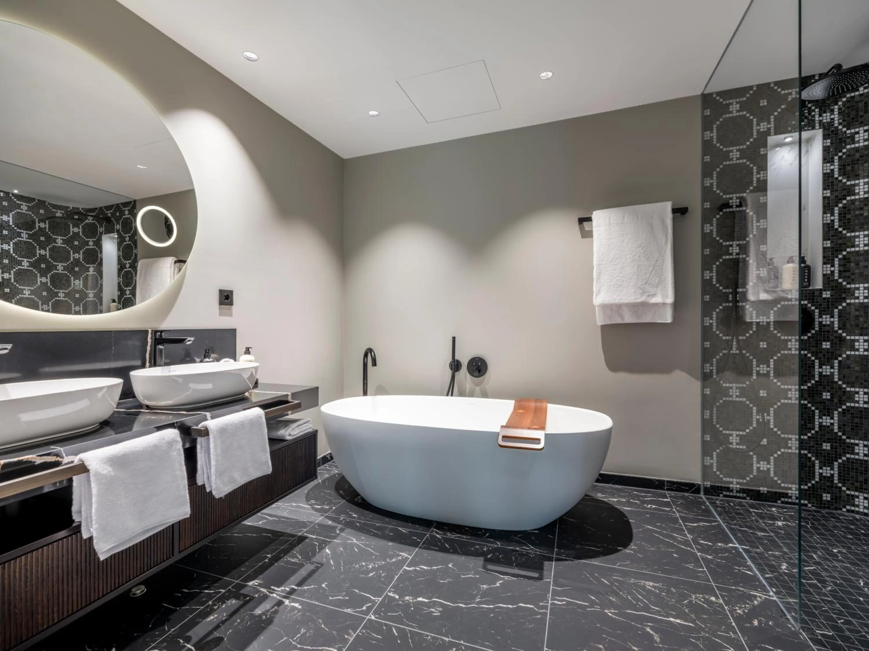 Bathroom in Steigenberger Icon Europäischer Hof Baden Baden