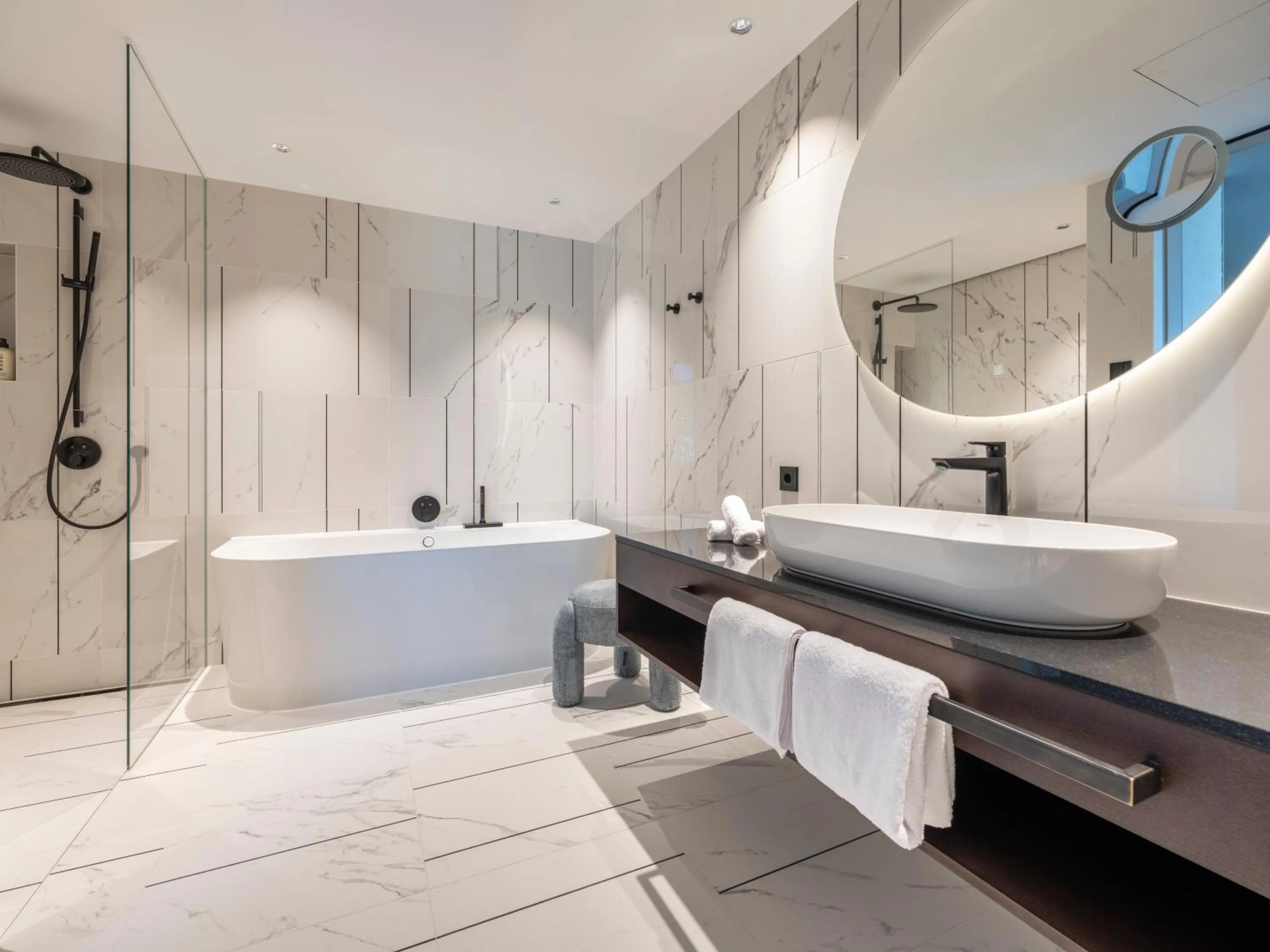 Bathroom in Steigenberger Icon Europäischer Hof Baden Baden