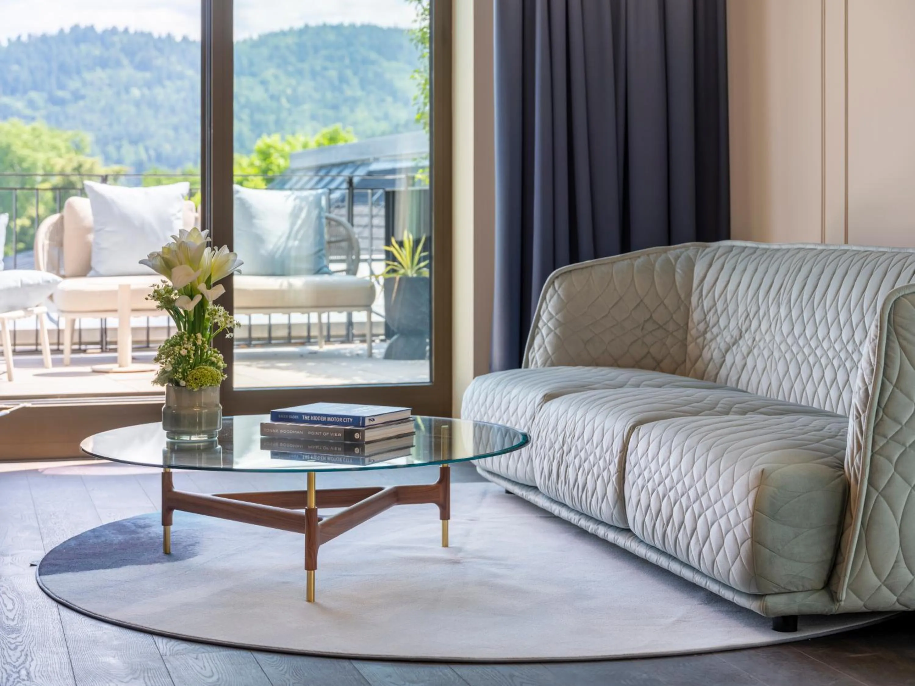 Balcony/Terrace in Steigenberger Icon Europäischer Hof Baden Baden