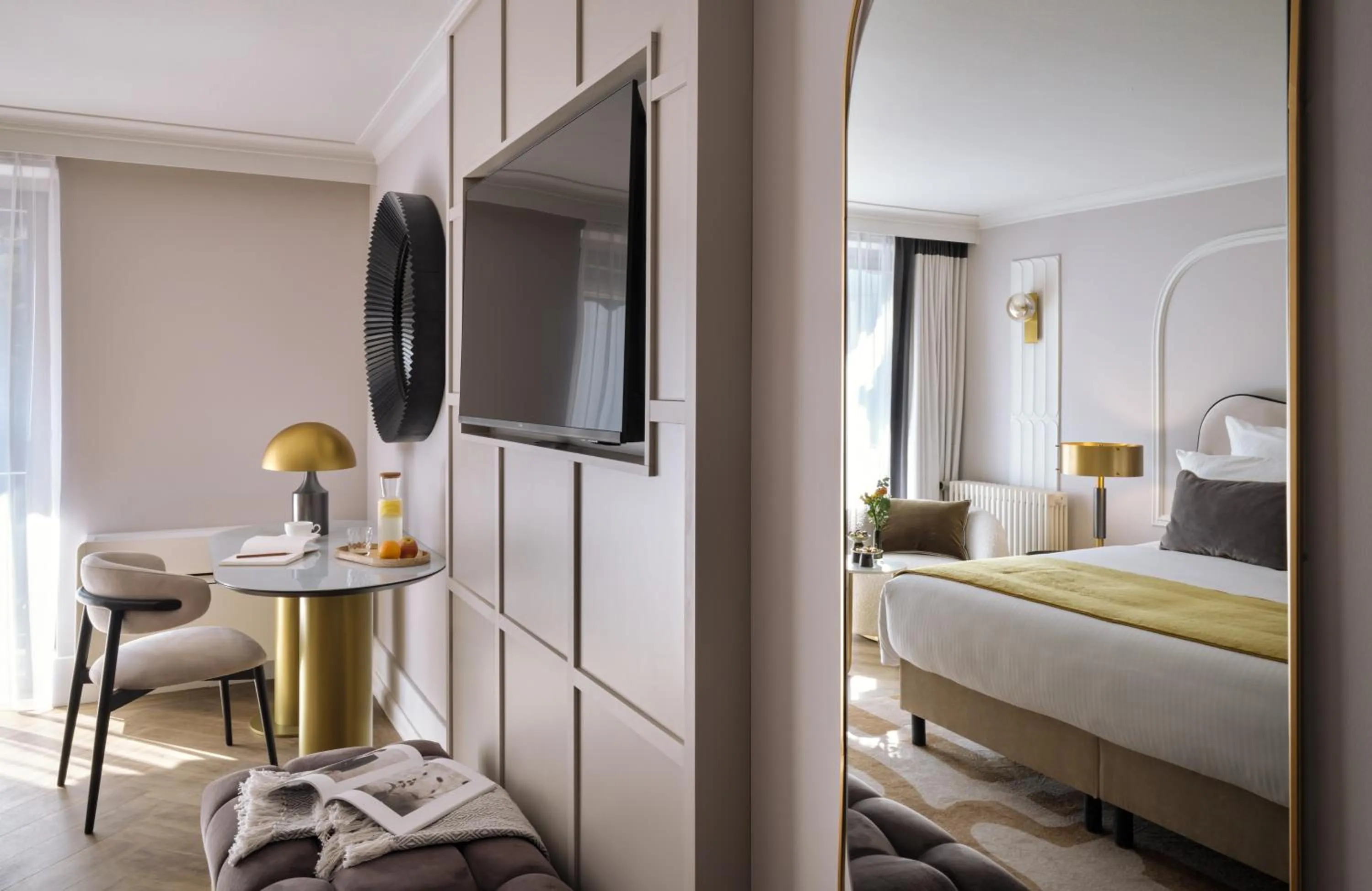 Bed in Badischer Hof Baden-Baden - Leonardo Limited Edition