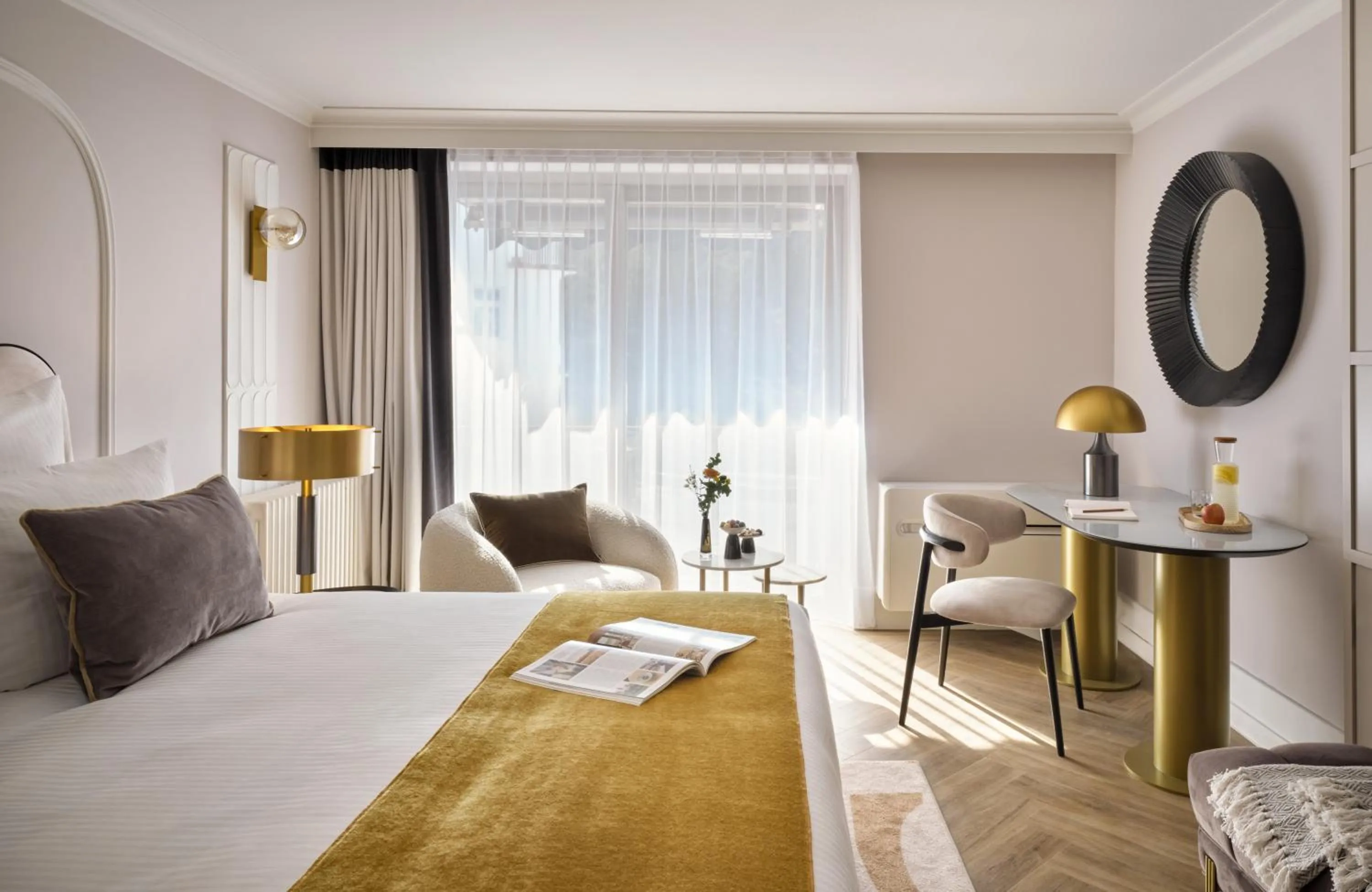 Bed in Badischer Hof Baden-Baden - Leonardo Limited Edition