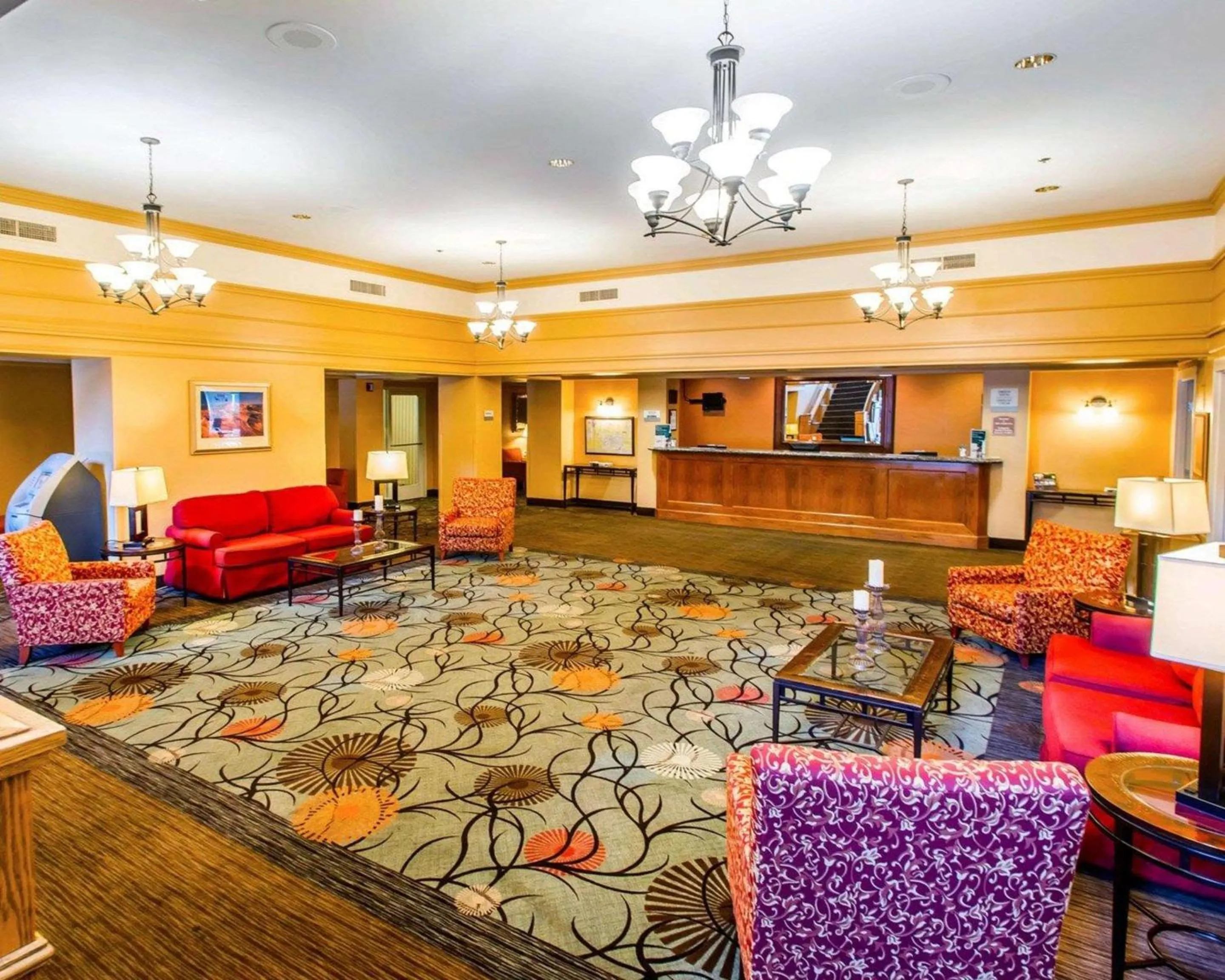 Lobby or reception in Quality Inn and Conference Center Greeley Downtown