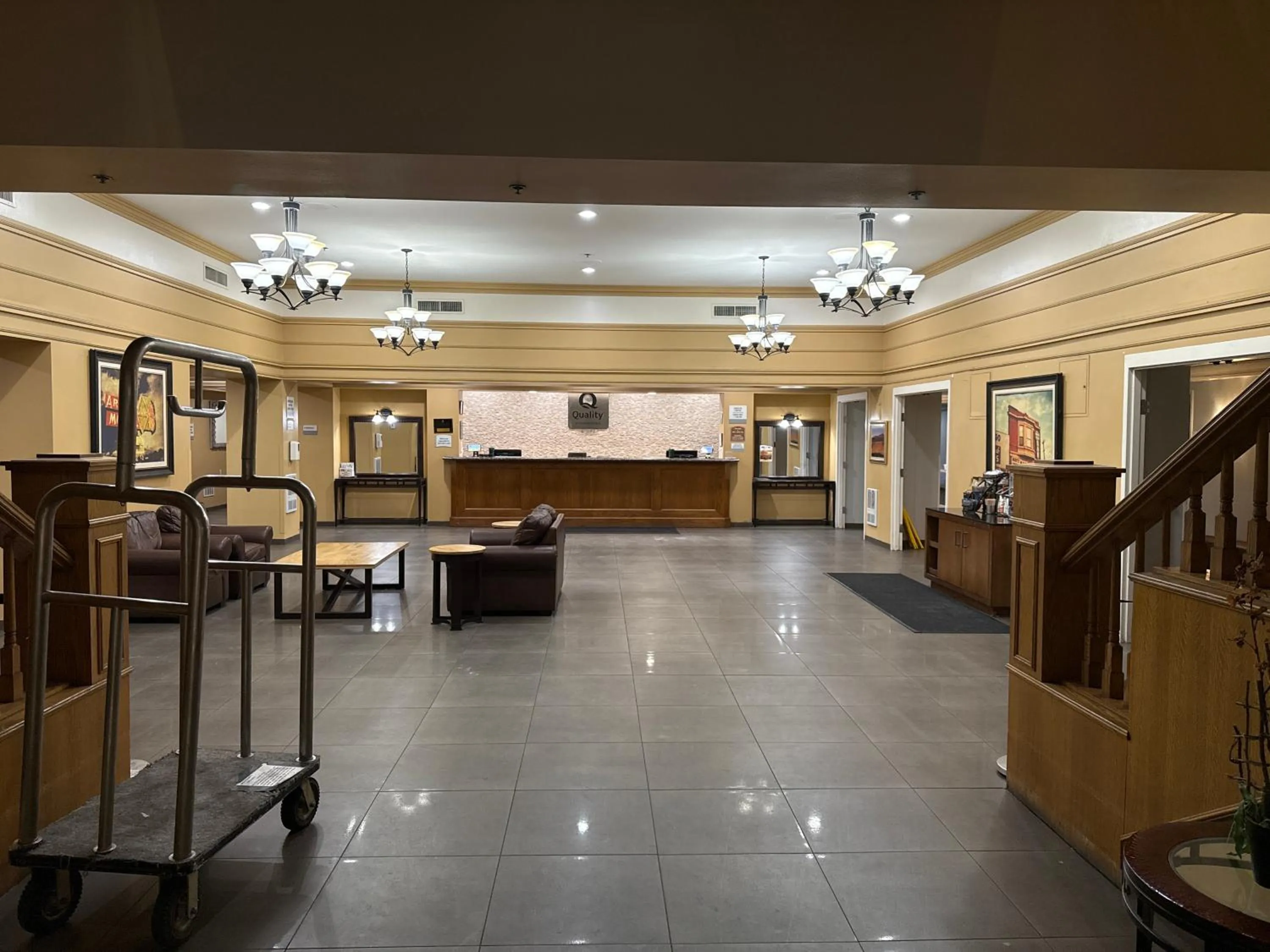 Lobby or reception in Quality Inn and Conference Center Greeley Downtown