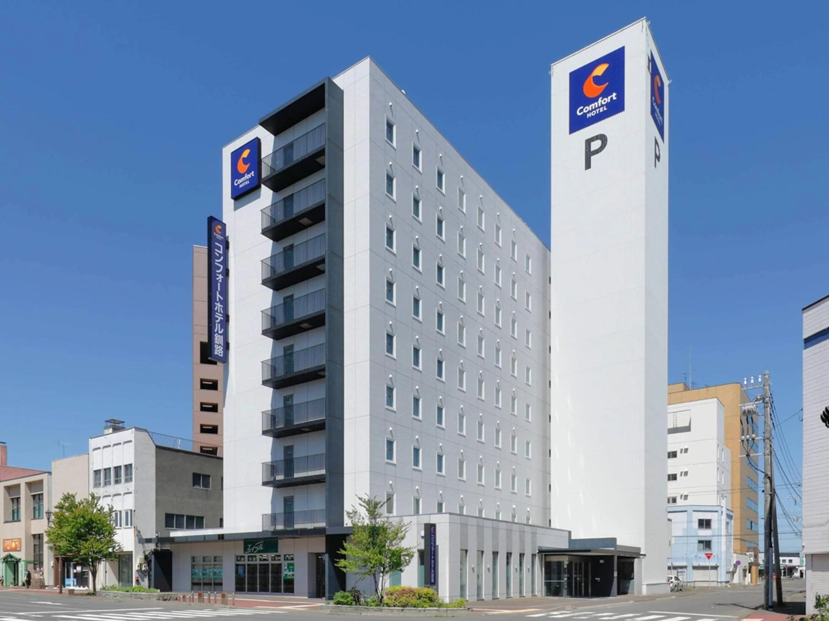 Property building in Comfort Hotel Kushiro