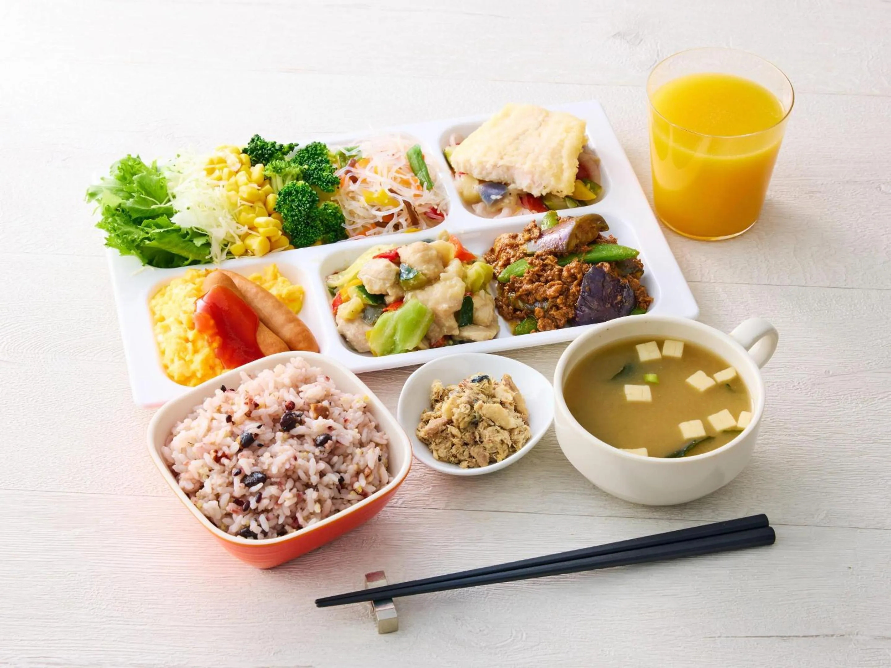 Breakfast in Comfort Hotel Maebashi