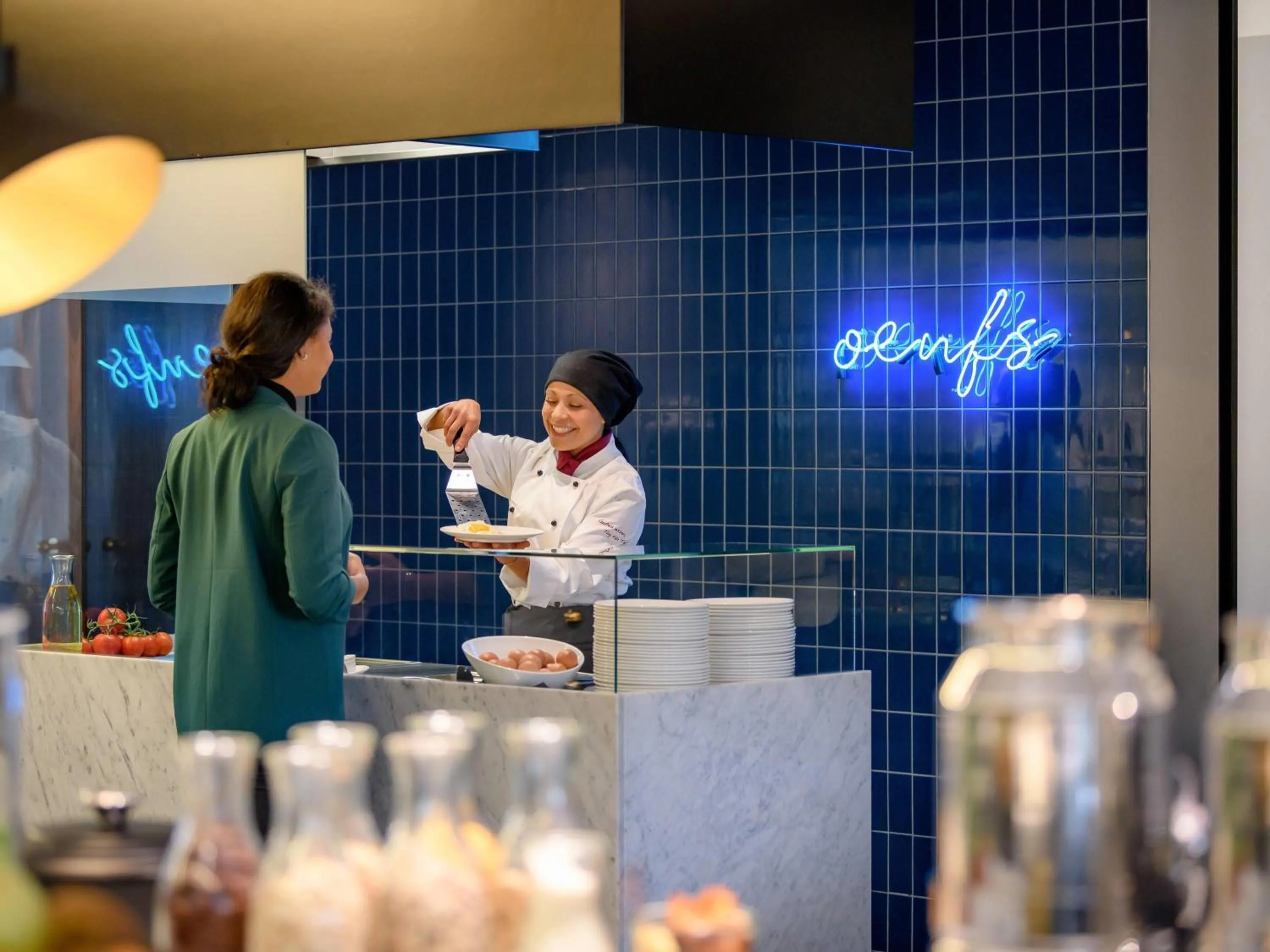 Breakfast in Mercure Hotel Wiesbaden City