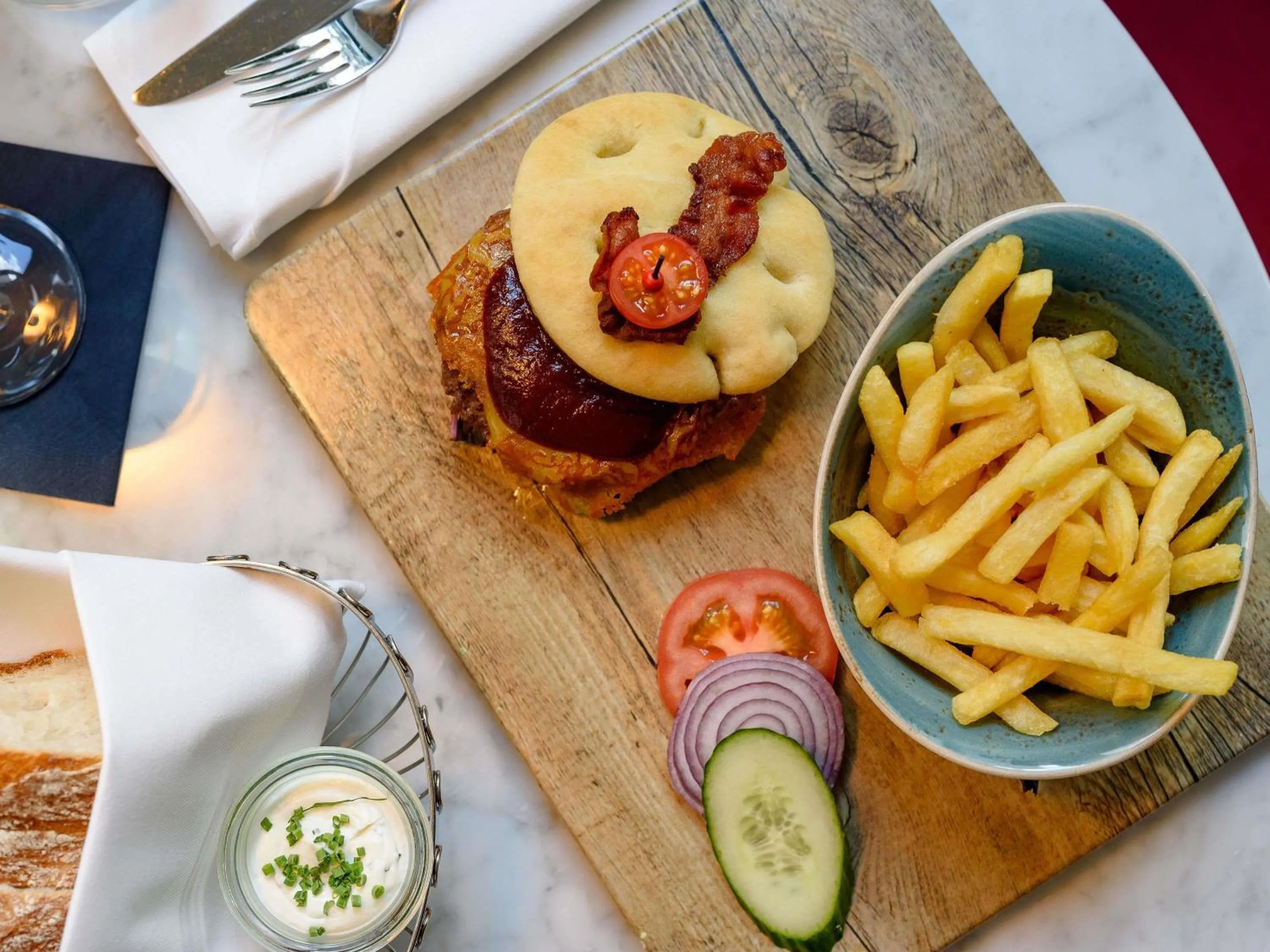 Restaurant/places to eat in Mercure Hotel Wiesbaden City