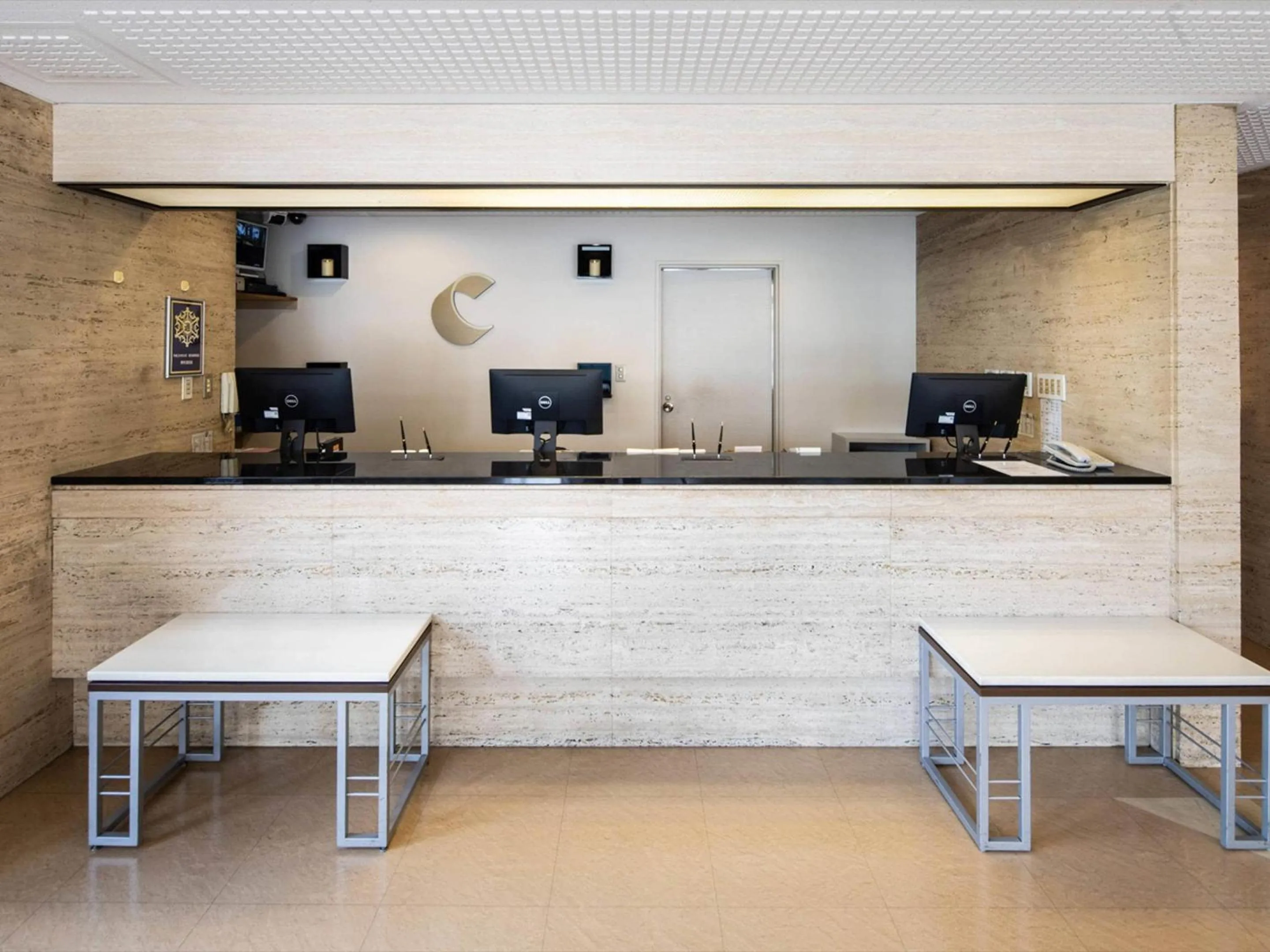 Lobby or reception in Comfort Hotel Sakai