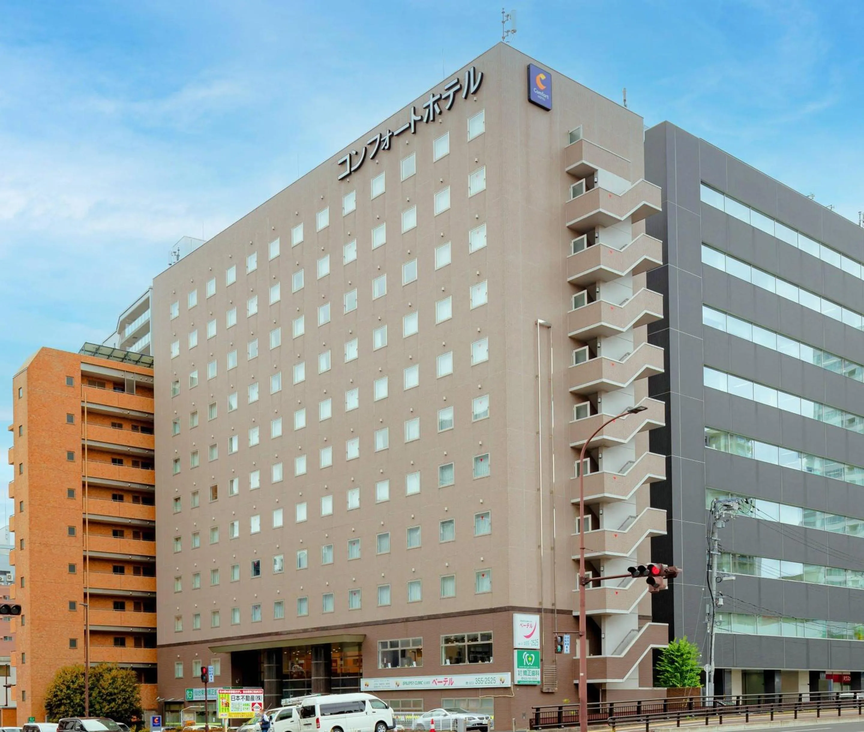 Property building in Comfort Hotel Sendai East