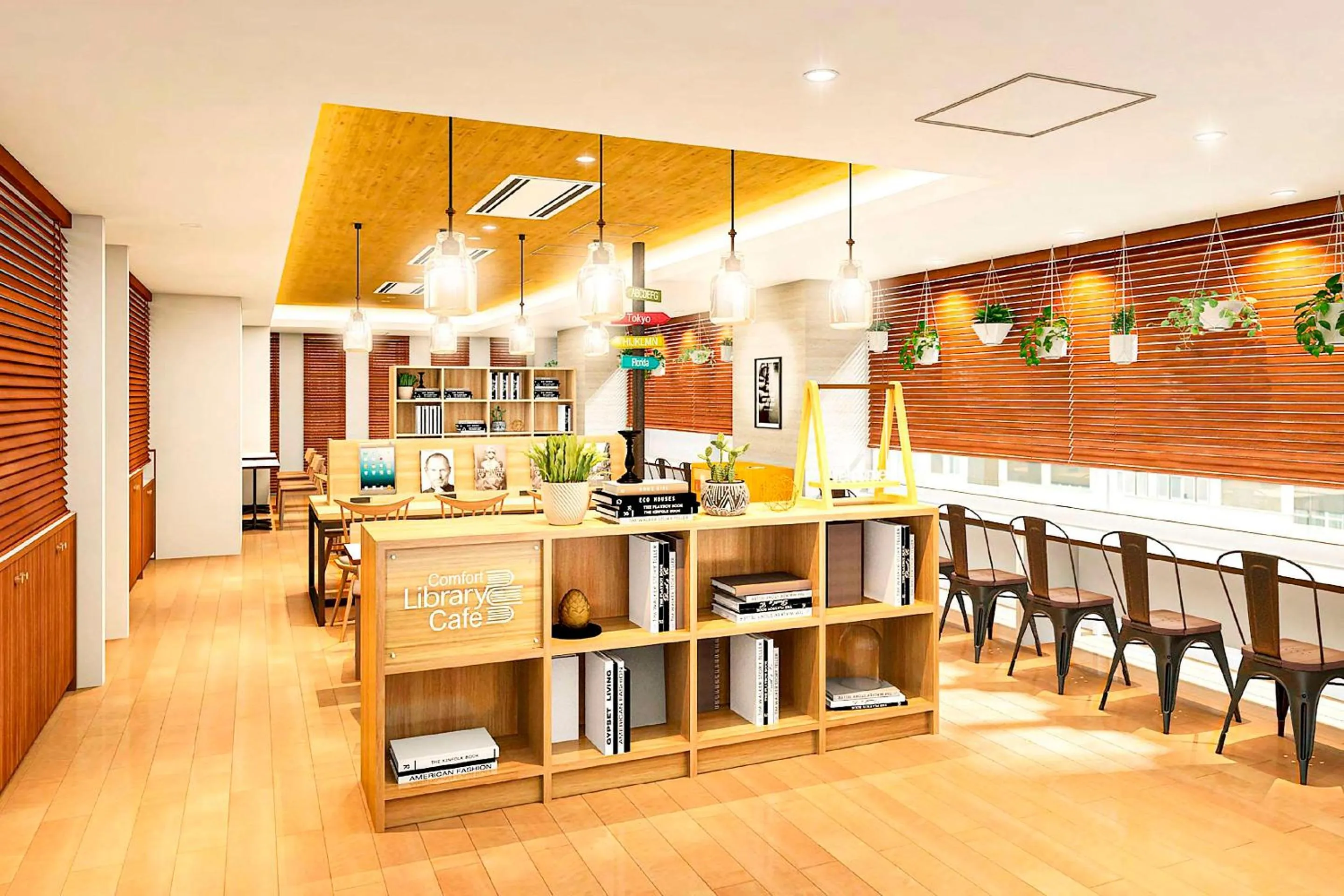 Restaurant/places to eat in Comfort Hotel Tokyo Kanda