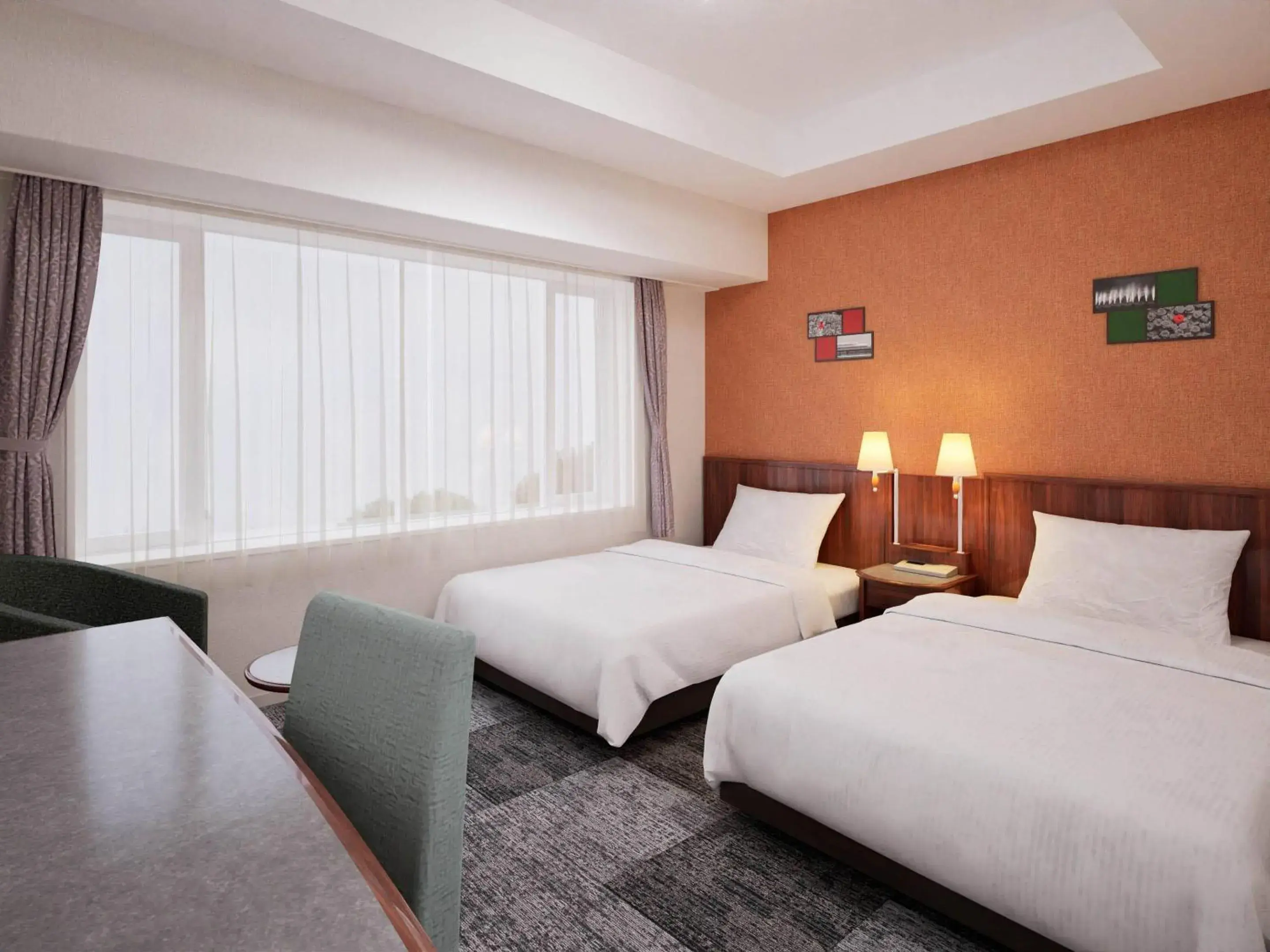 Twin Room - Non Smoking in Comfort Hotel Toyokawa Twin Room - Non Smoking in Comfort Hotel Toyokawa