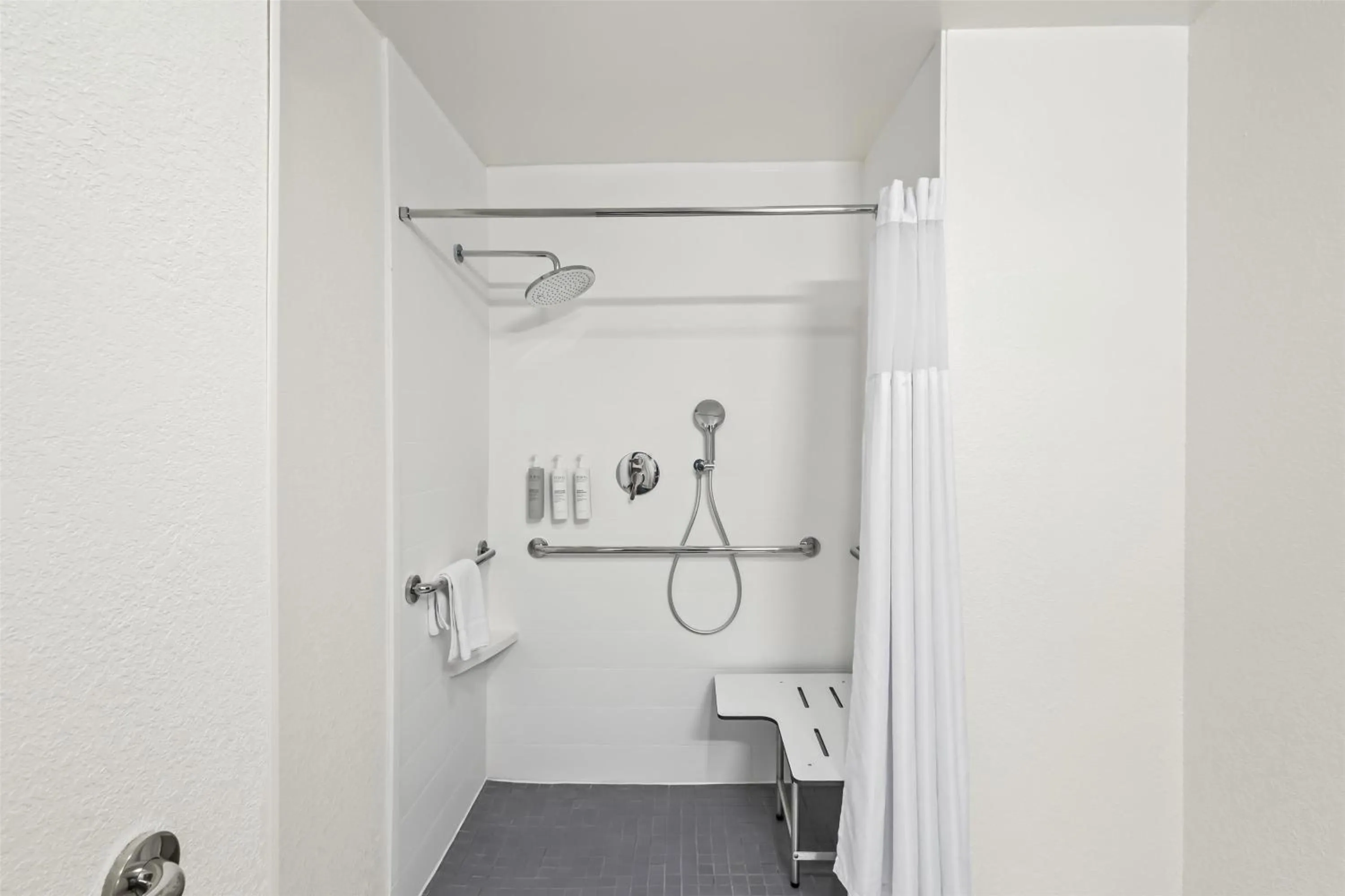 Bathroom in Spark by Hilton Duluth