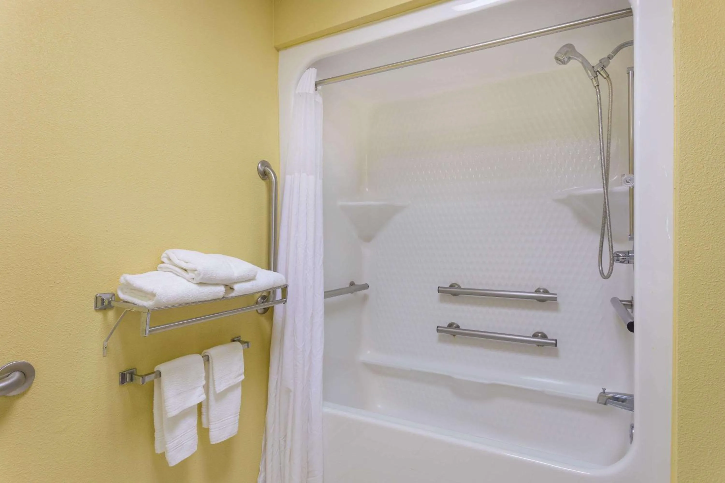 Bathroom in Baymont by Wyndham Fayetteville