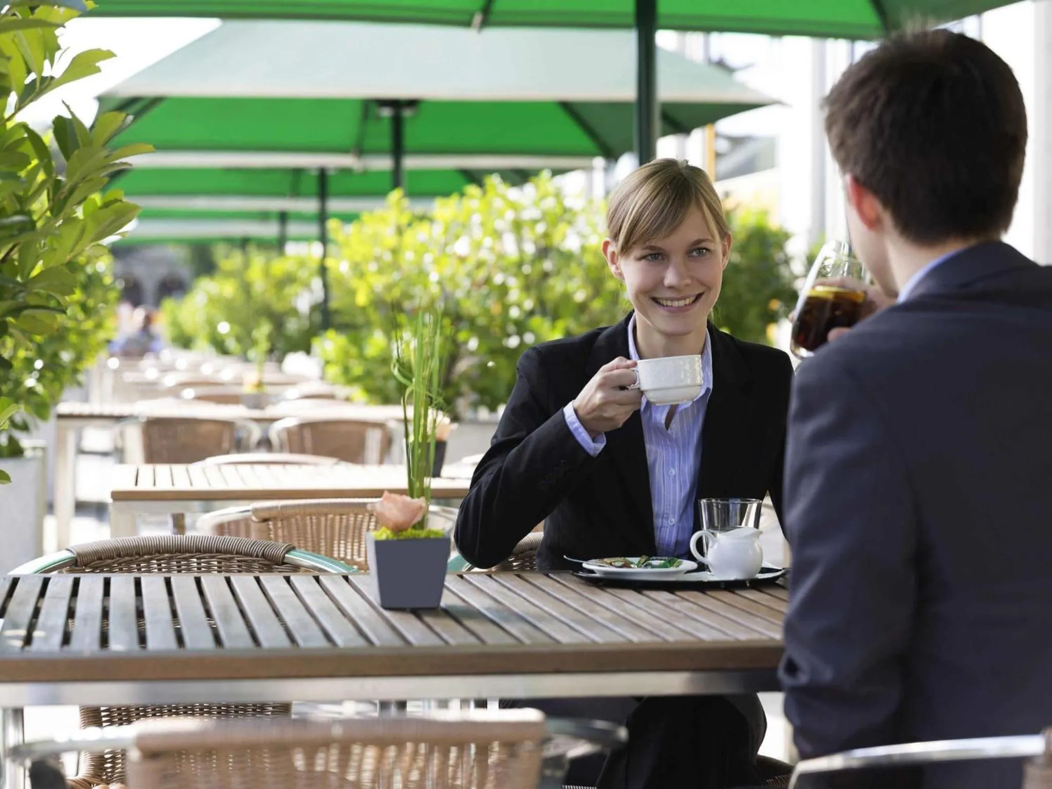 Restaurant/places to eat in Novotel Karlsruhe City