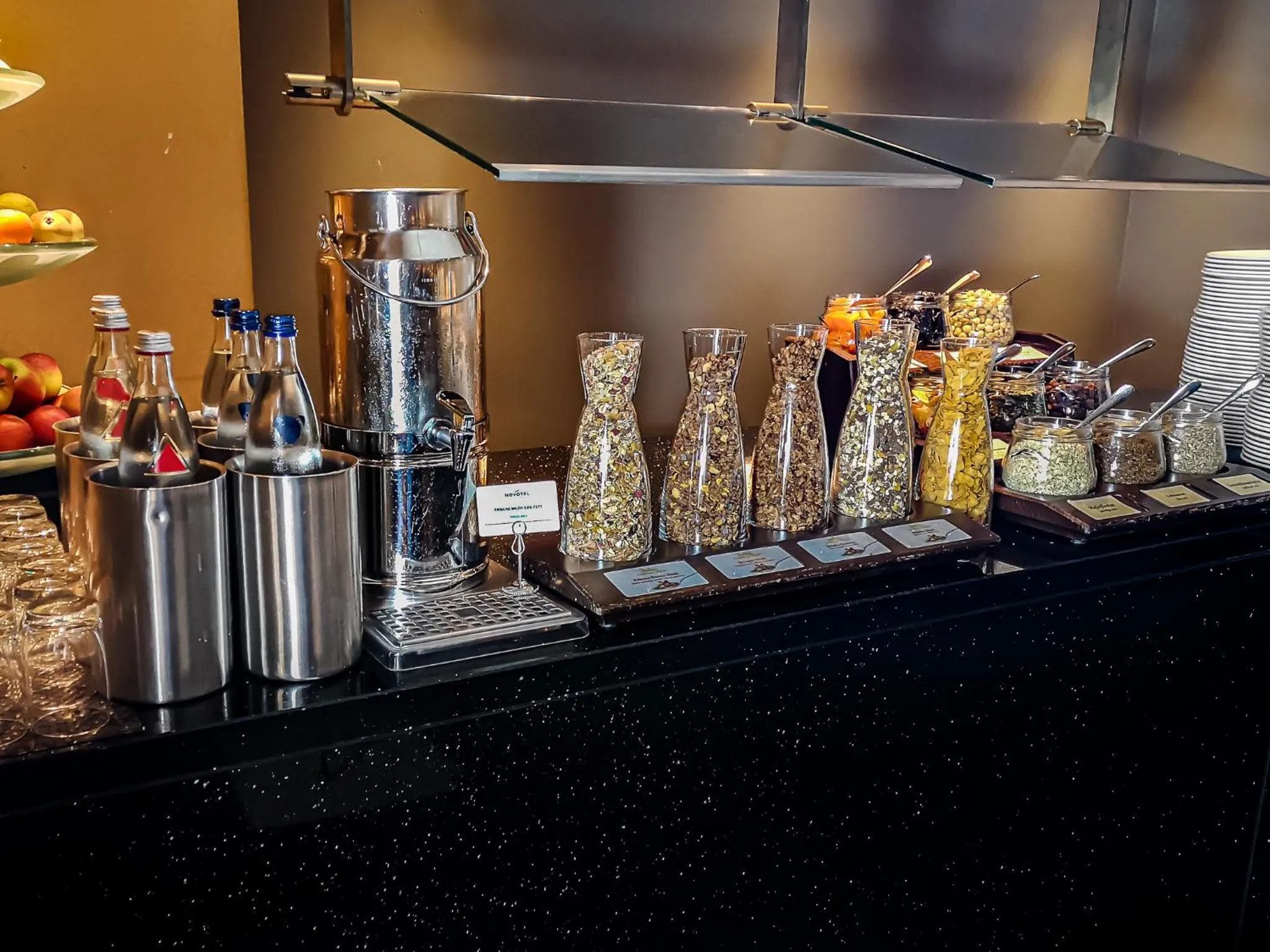 Buffet breakfast in Novotel Karlsruhe City