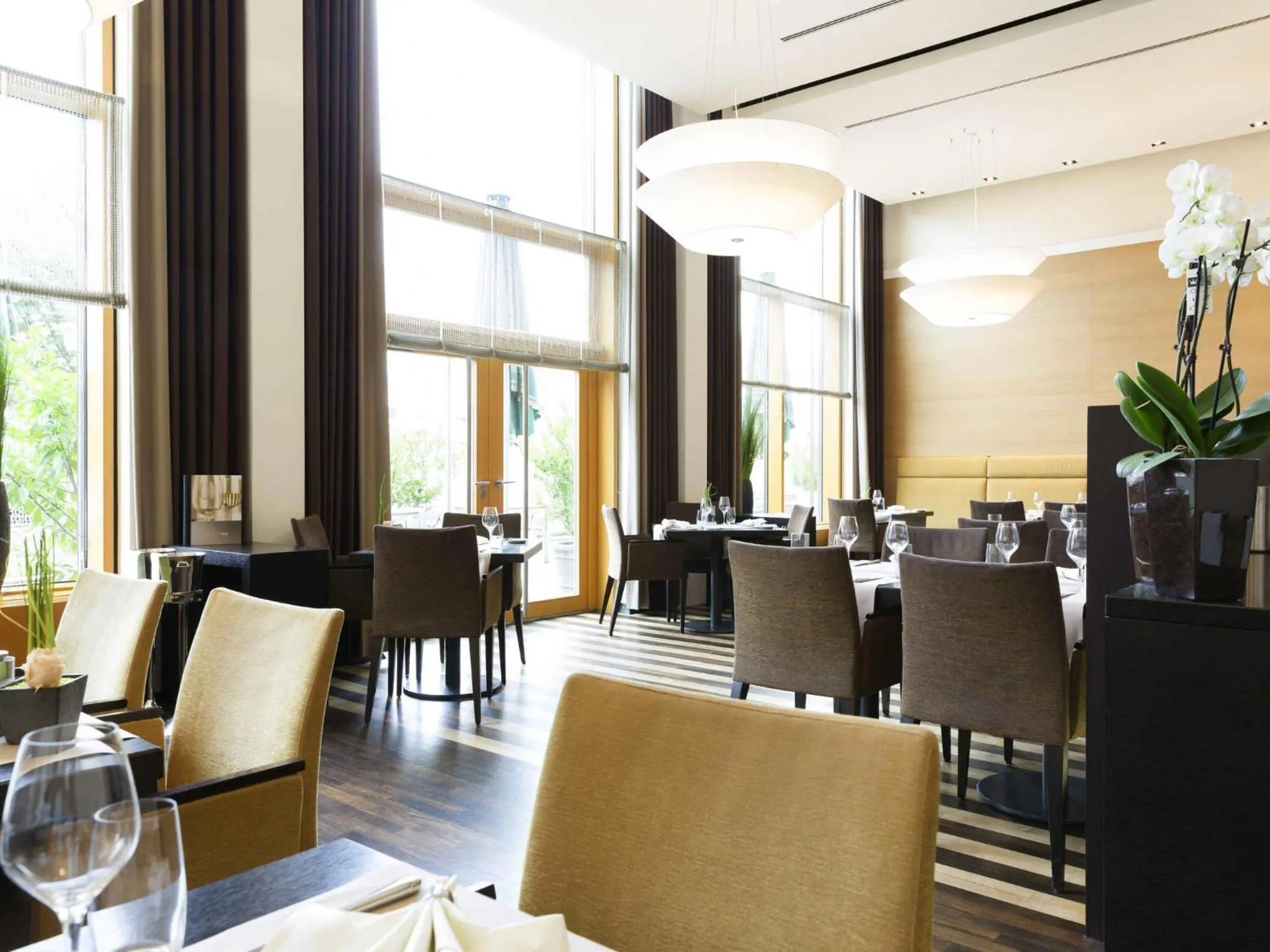 Restaurant/places to eat in Novotel Karlsruhe City