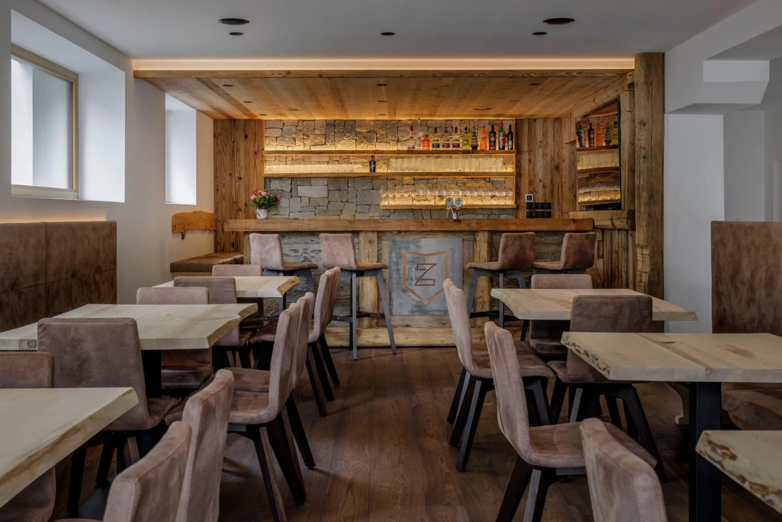 Lounge or bar in Garni Ziernheld