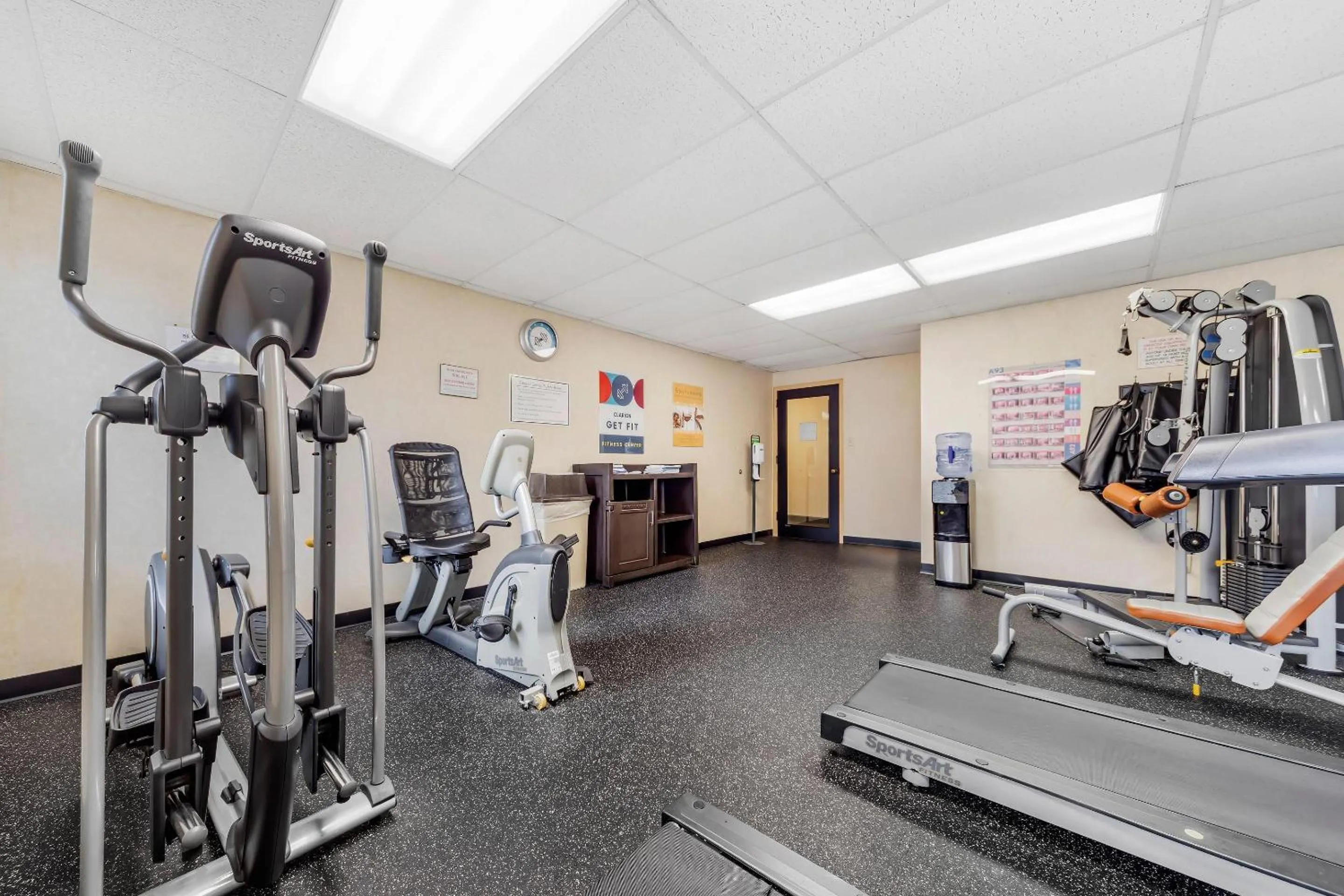 Fitness centre/facilities in Clarion Hotel & Conference Center Toms River
