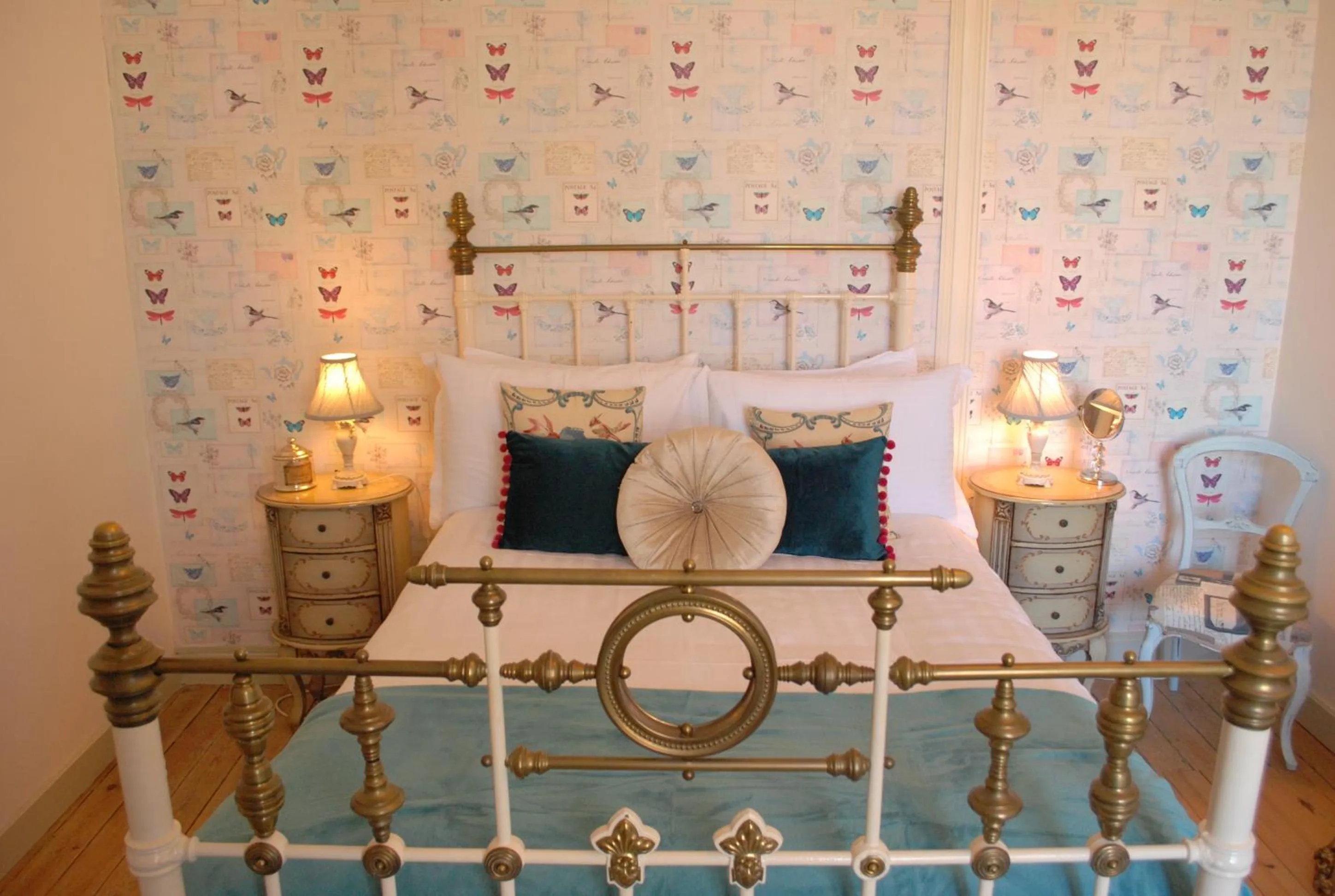 Bed in Le Logis d'Epargnes B&B and Gite