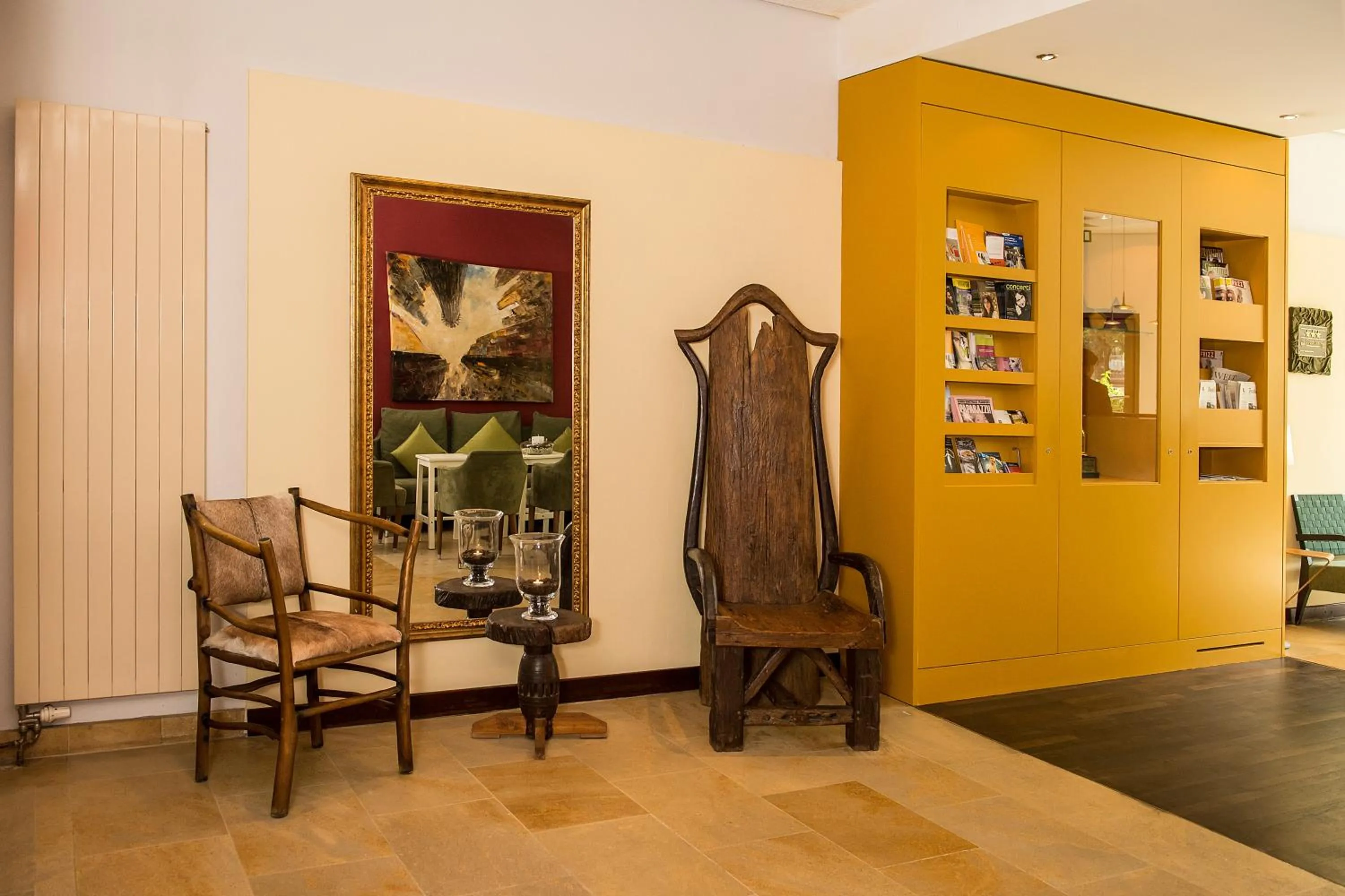 Decorative detail in Turm Hotel