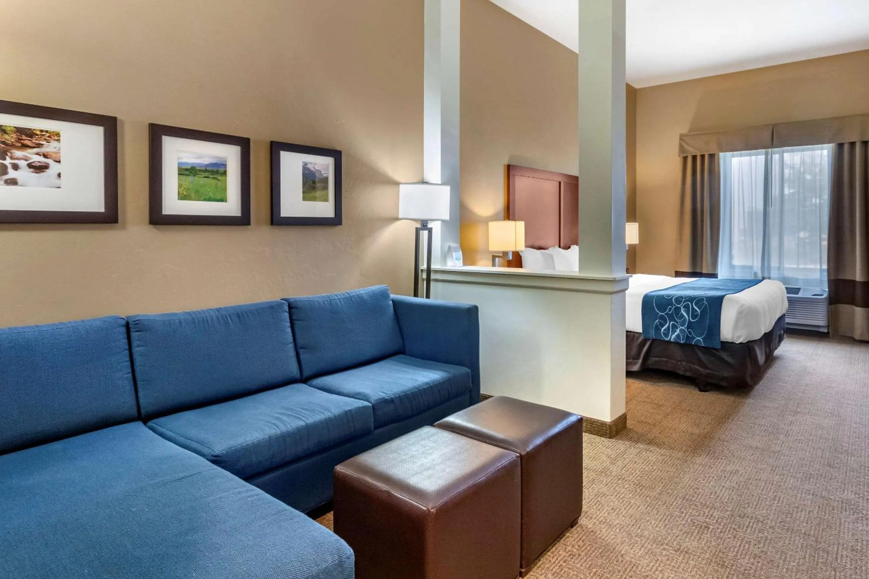 Photo of the whole room in Comfort Suites Airport-University