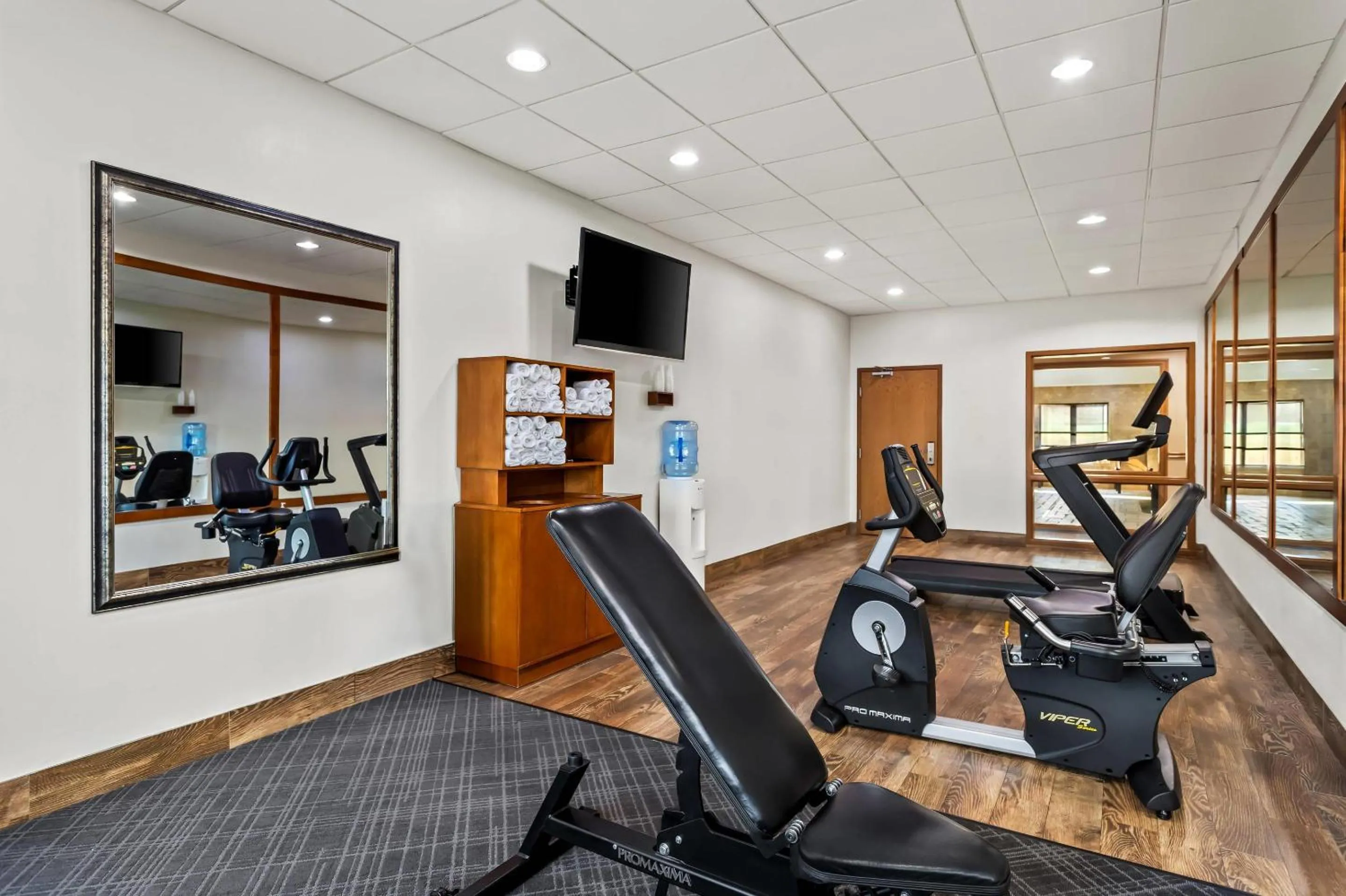 Fitness centre/facilities in Comfort Suites Roswell North