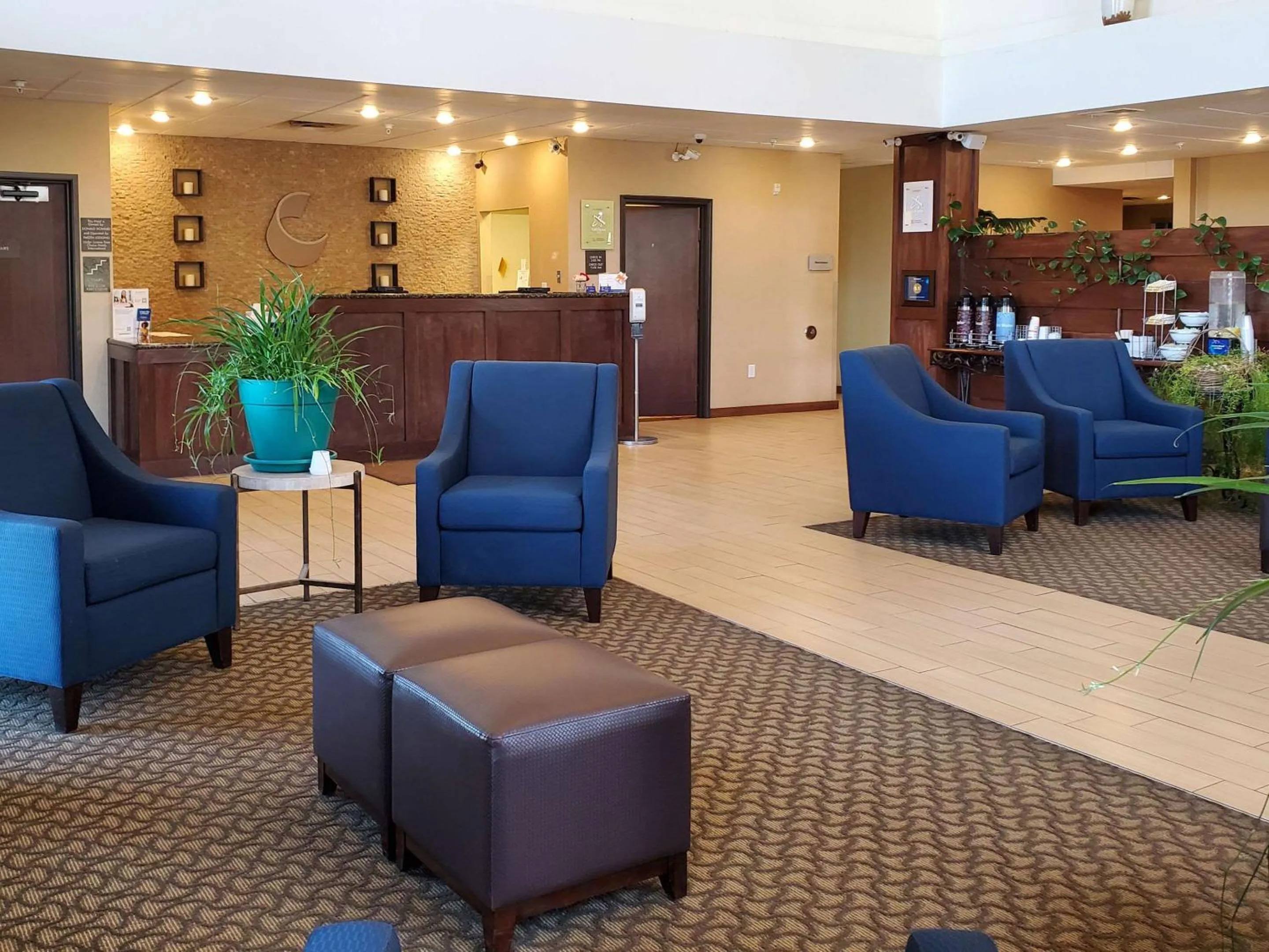 Lobby or reception in Comfort Suites Farmington