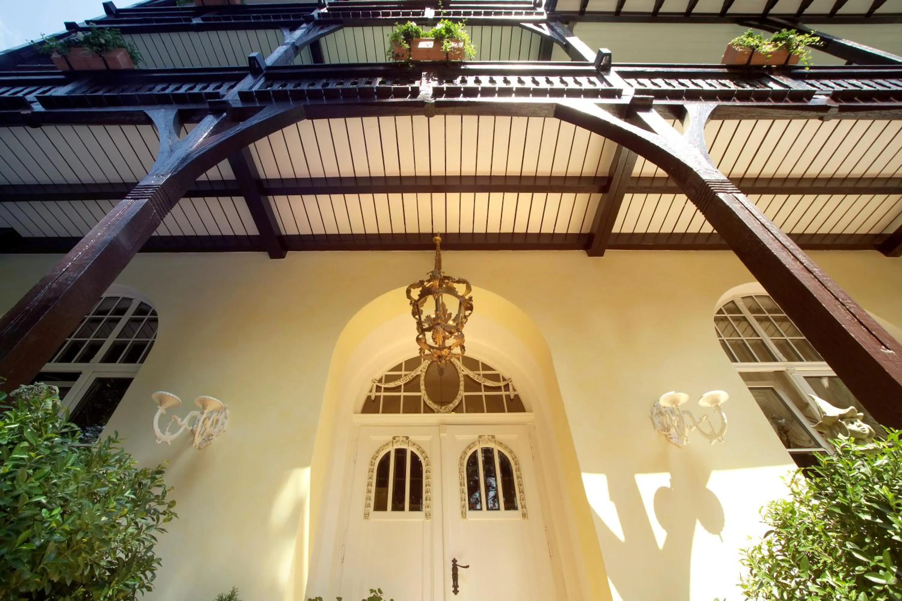 Property building in PARK VILLA zentral am Mittelrhein Zimmer&Apartments Self check in Aparthotel