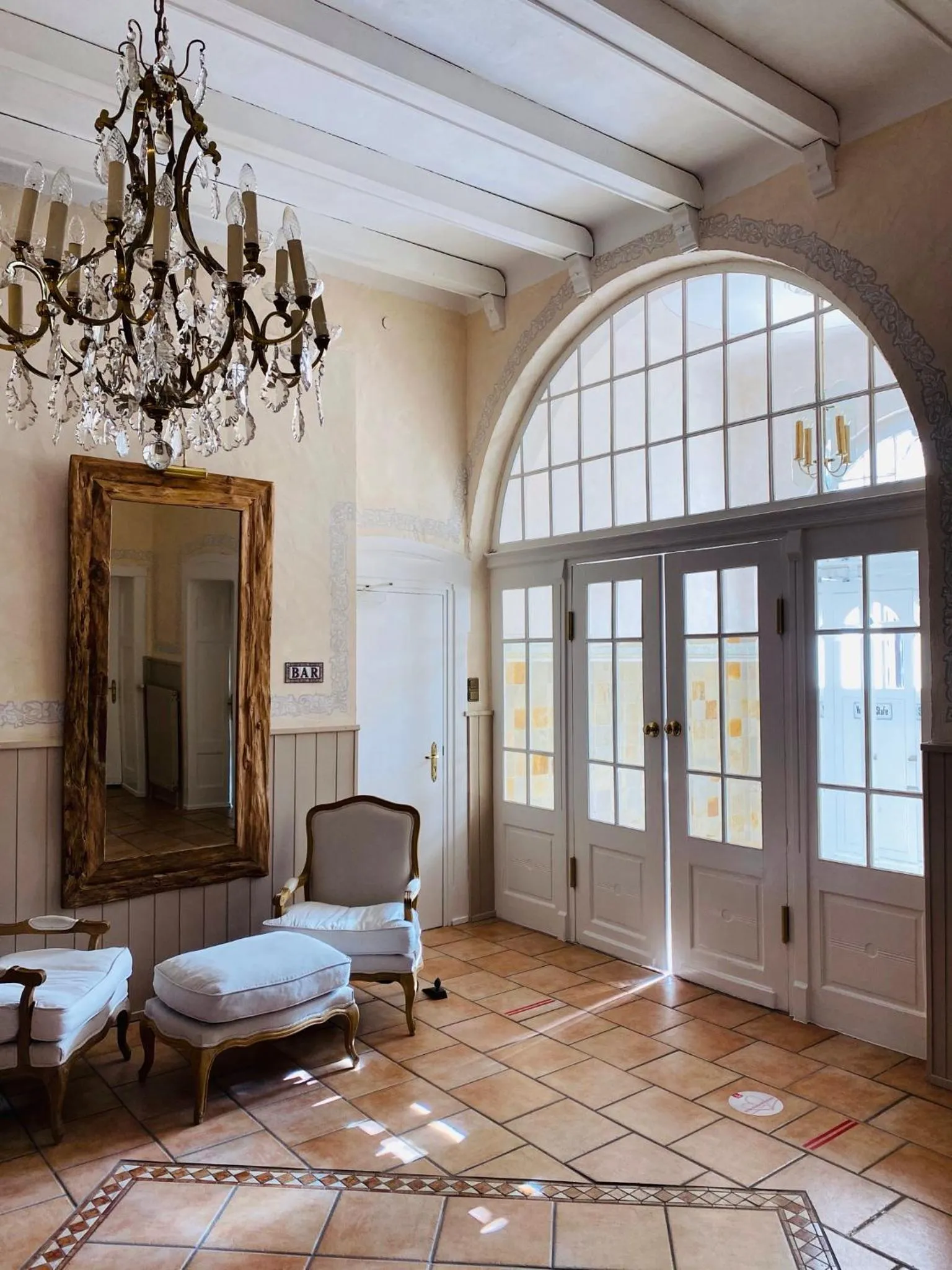 Lobby or reception in PARK VILLA zentral am Mittelrhein Zimmer&Apartments Self check in Aparthotel