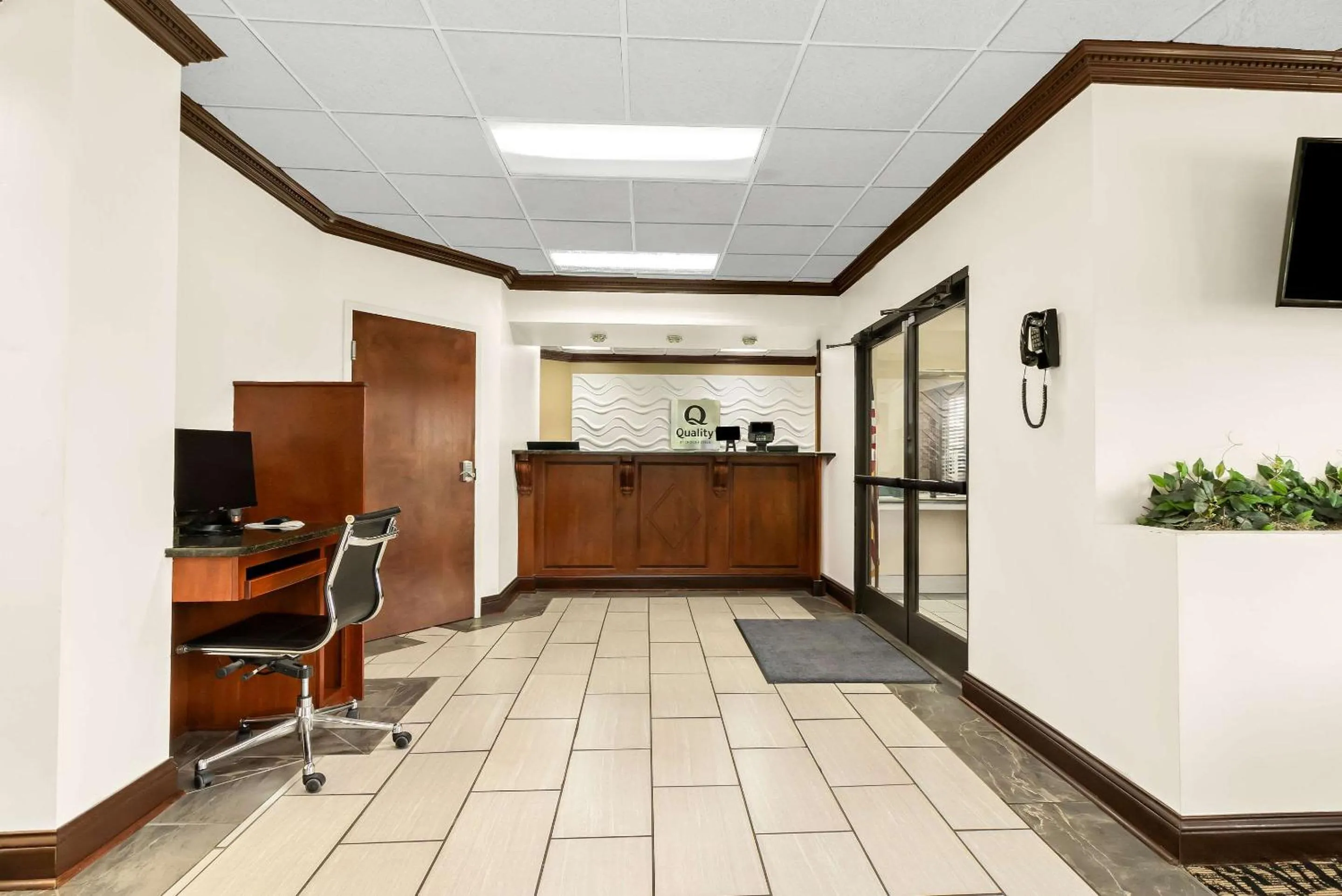 Lobby or reception in Quality Inn Russellville