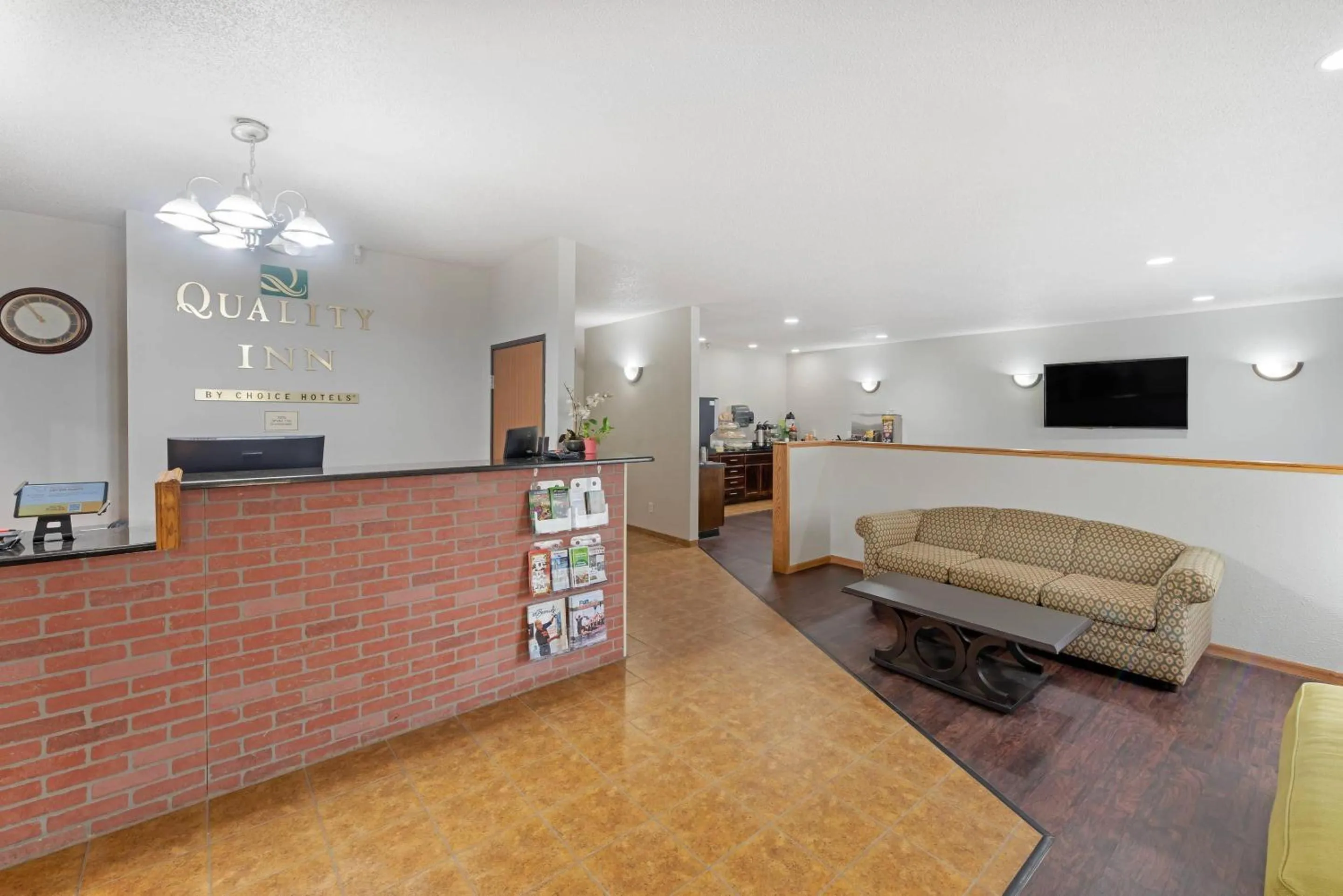 Lobby or reception in Quality Inn Bemidji