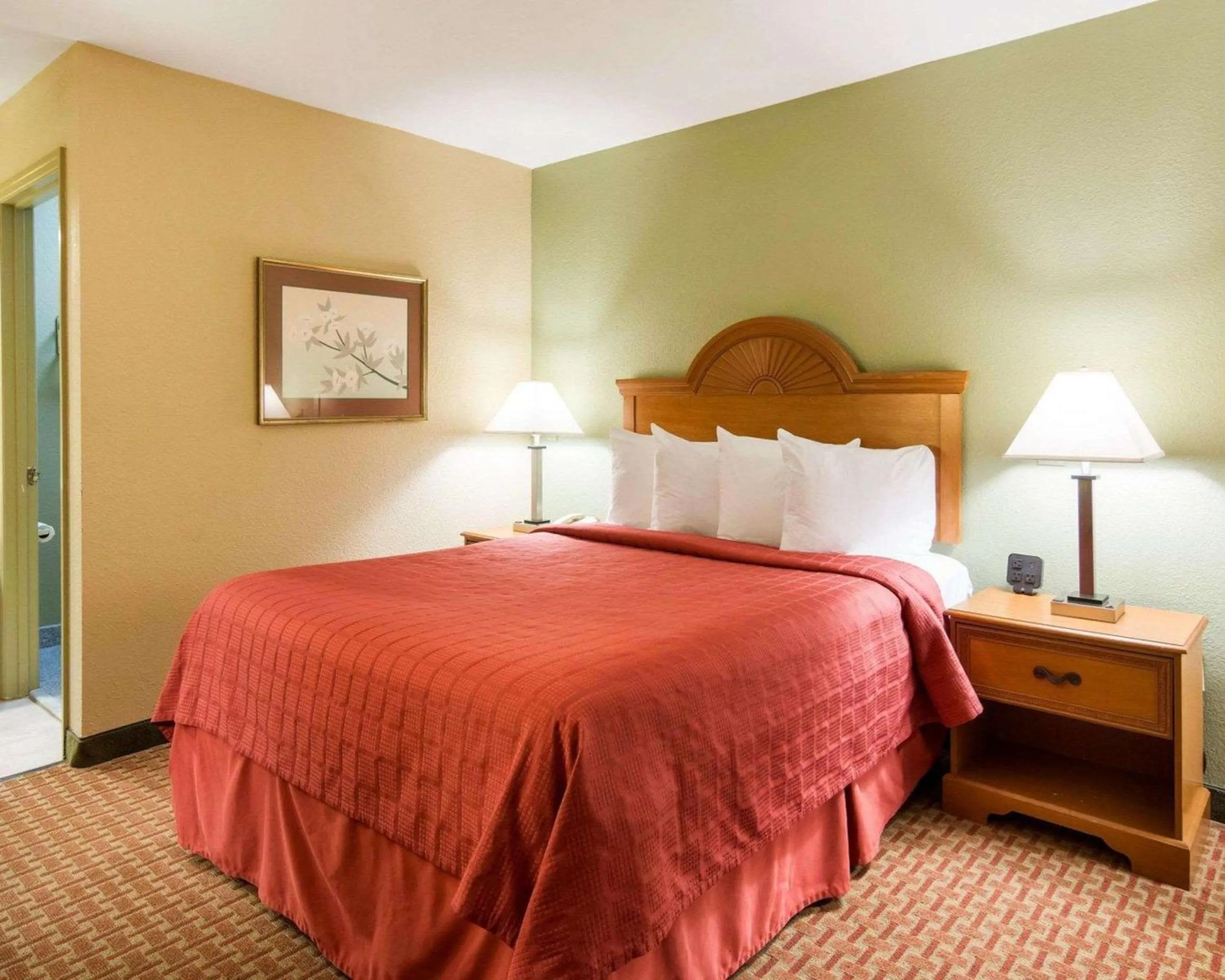 Photo of the whole room, Bed in Quality Inn South Hill I-85