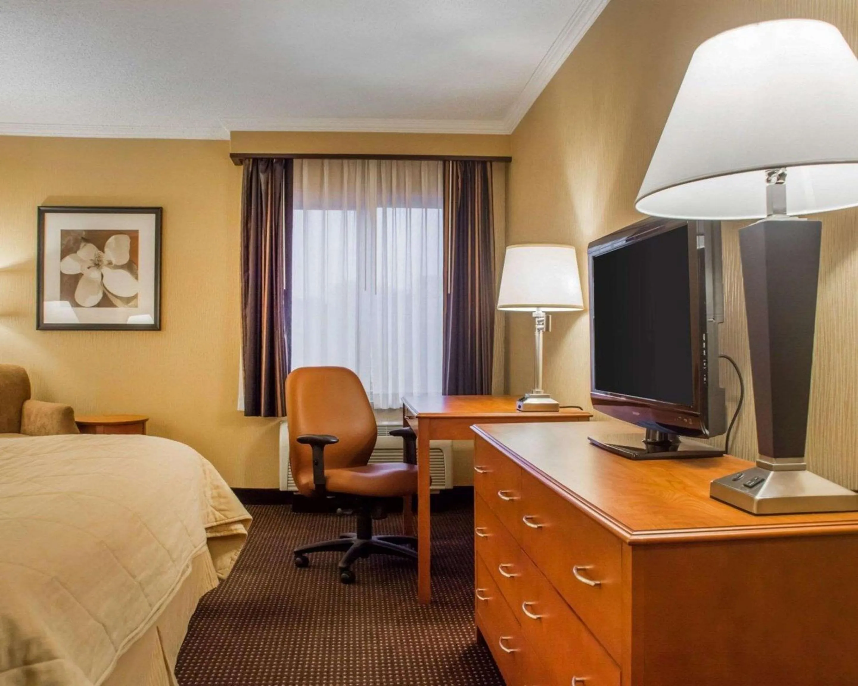 Photo of the whole room, Bed in Clarion Hotel & Suites Riverfront