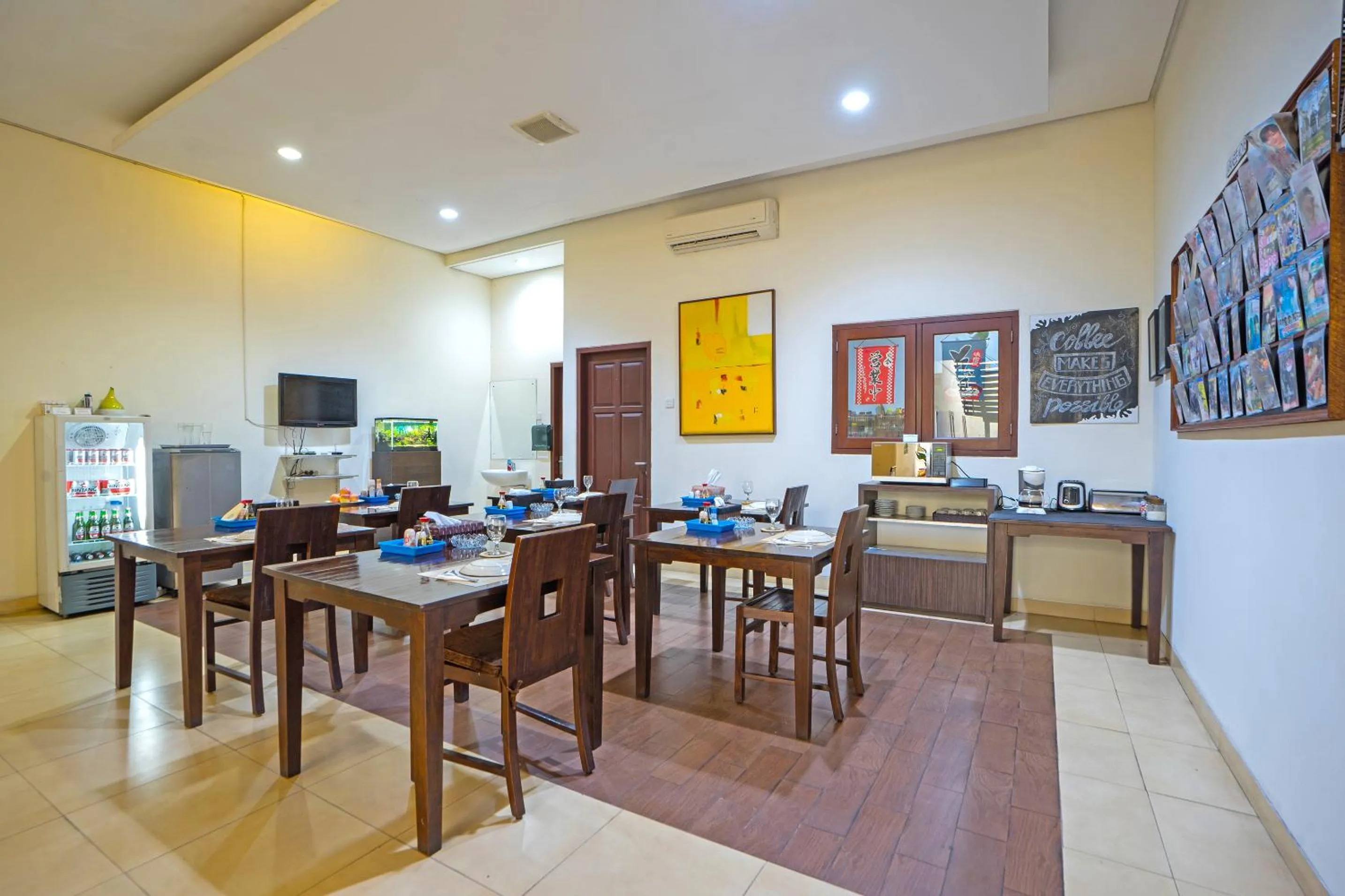 Dining area in Jambuluwuk Mansion Pakubuwono