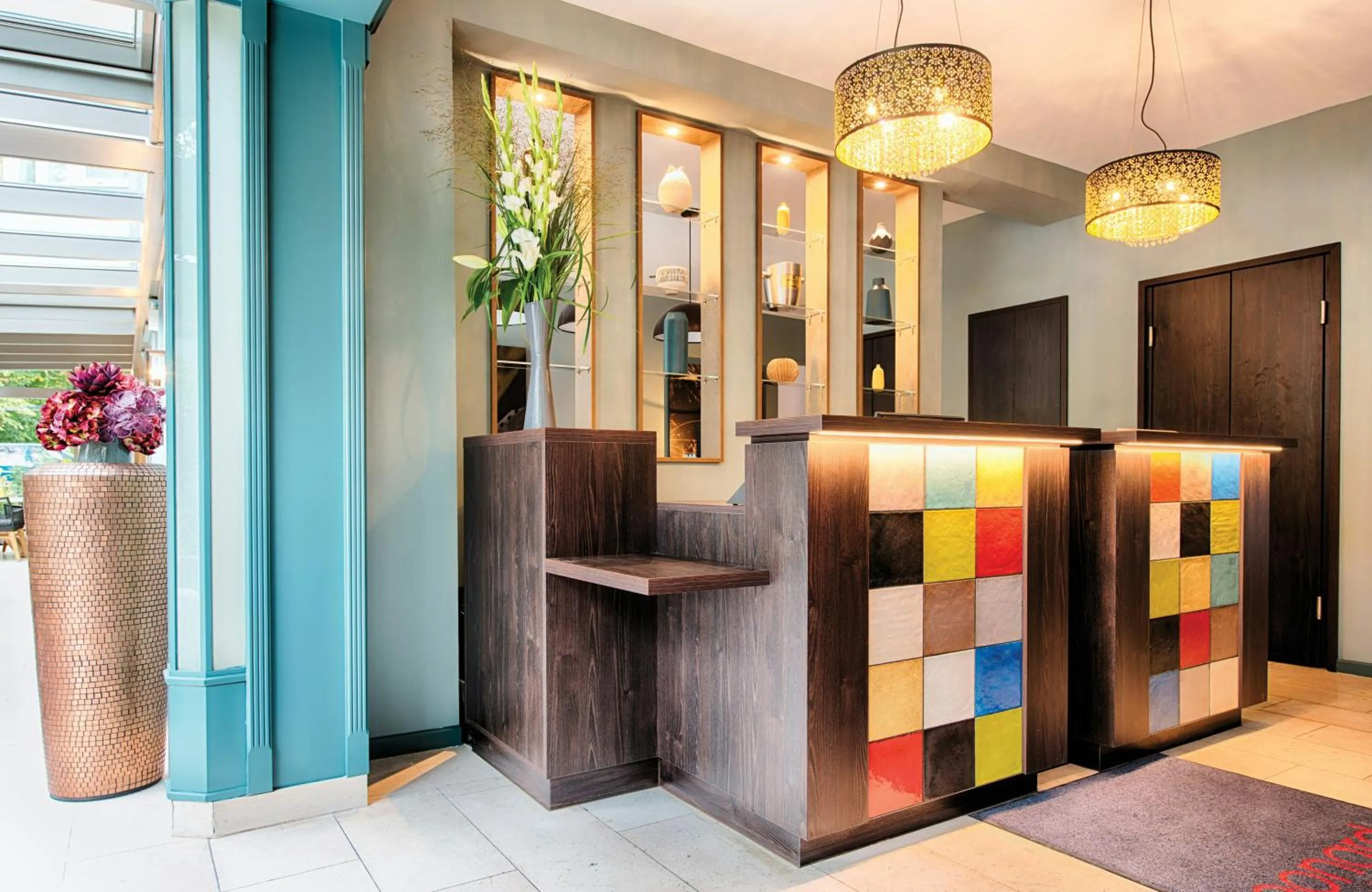 Lobby or reception in Leonardo Boutique Hotel Berlin City South