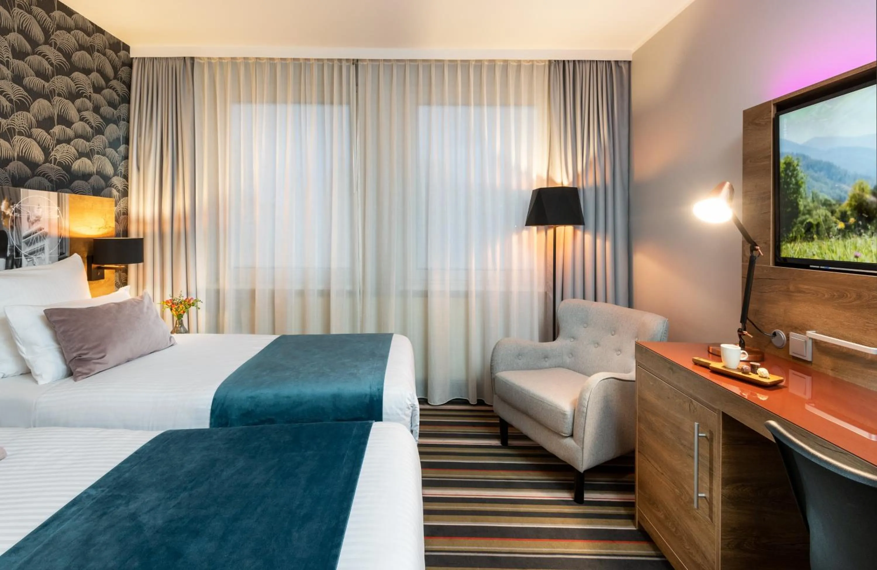 Photo of the whole room, Bed in Leonardo Boutique Hotel Berlin City South