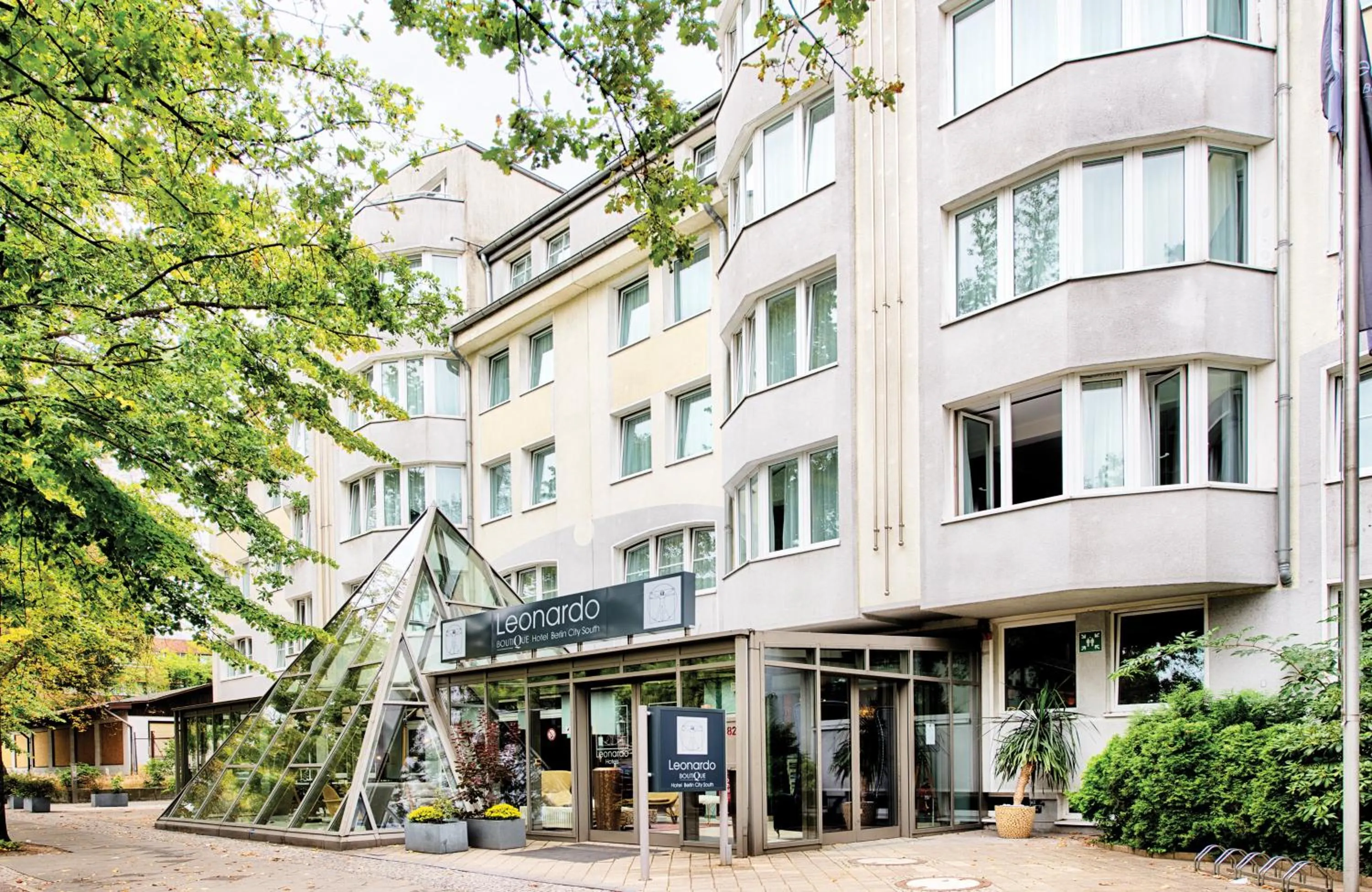 Property building in Leonardo Boutique Hotel Berlin City South