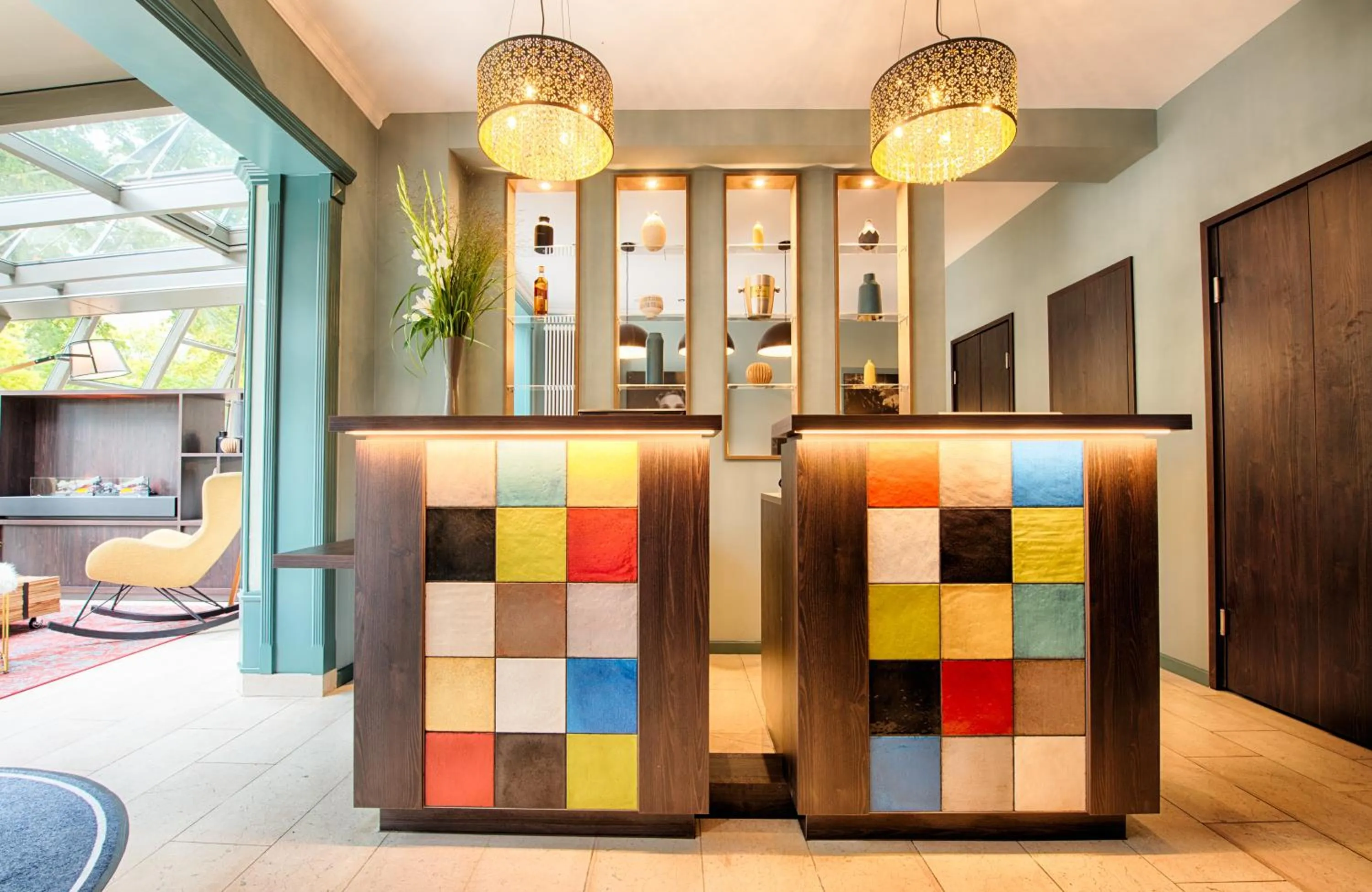 Lobby or reception in Leonardo Boutique Hotel Berlin City South