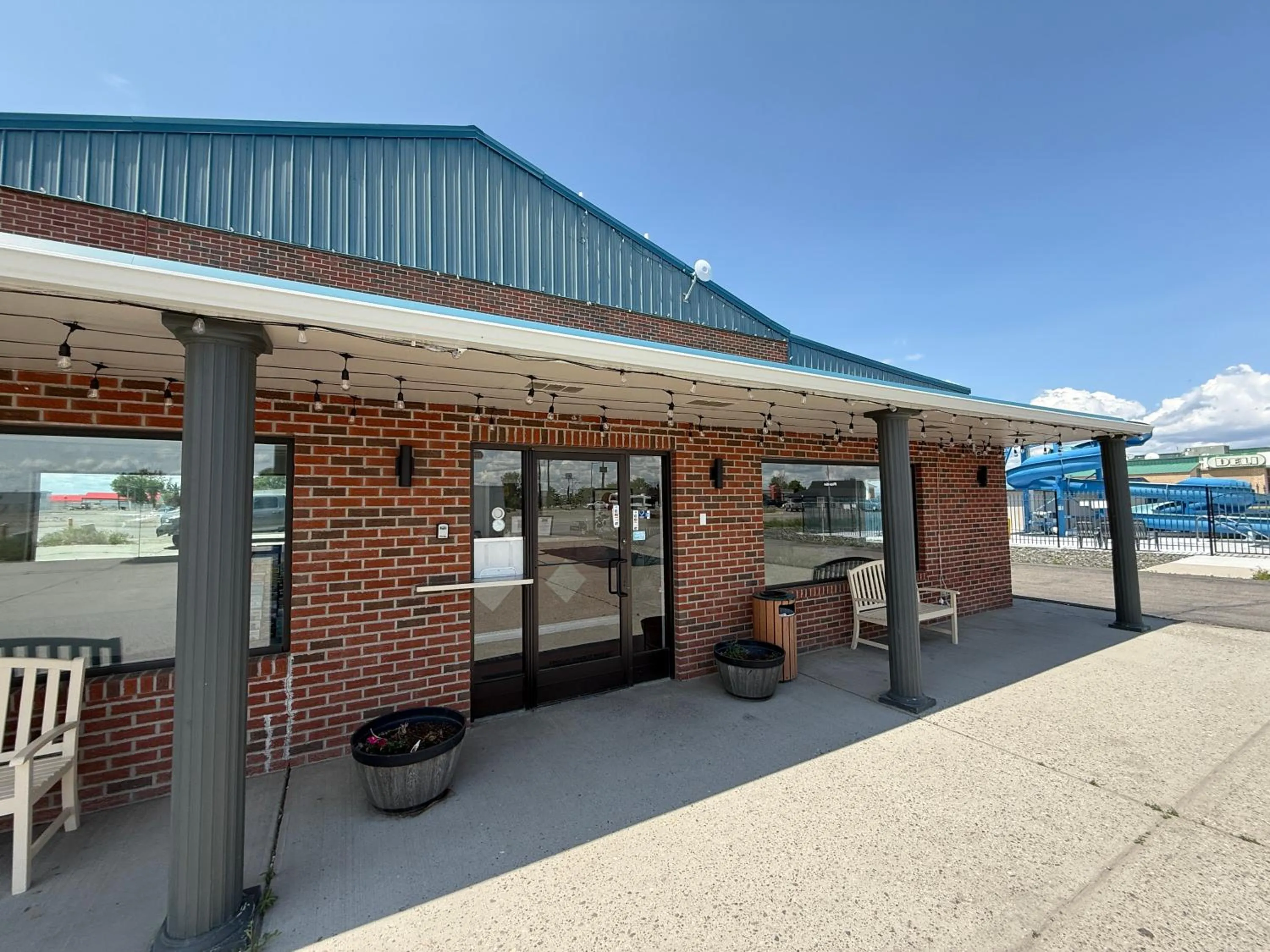 Property building in Hardin Lodge Little Bighorn Battlefield I-90