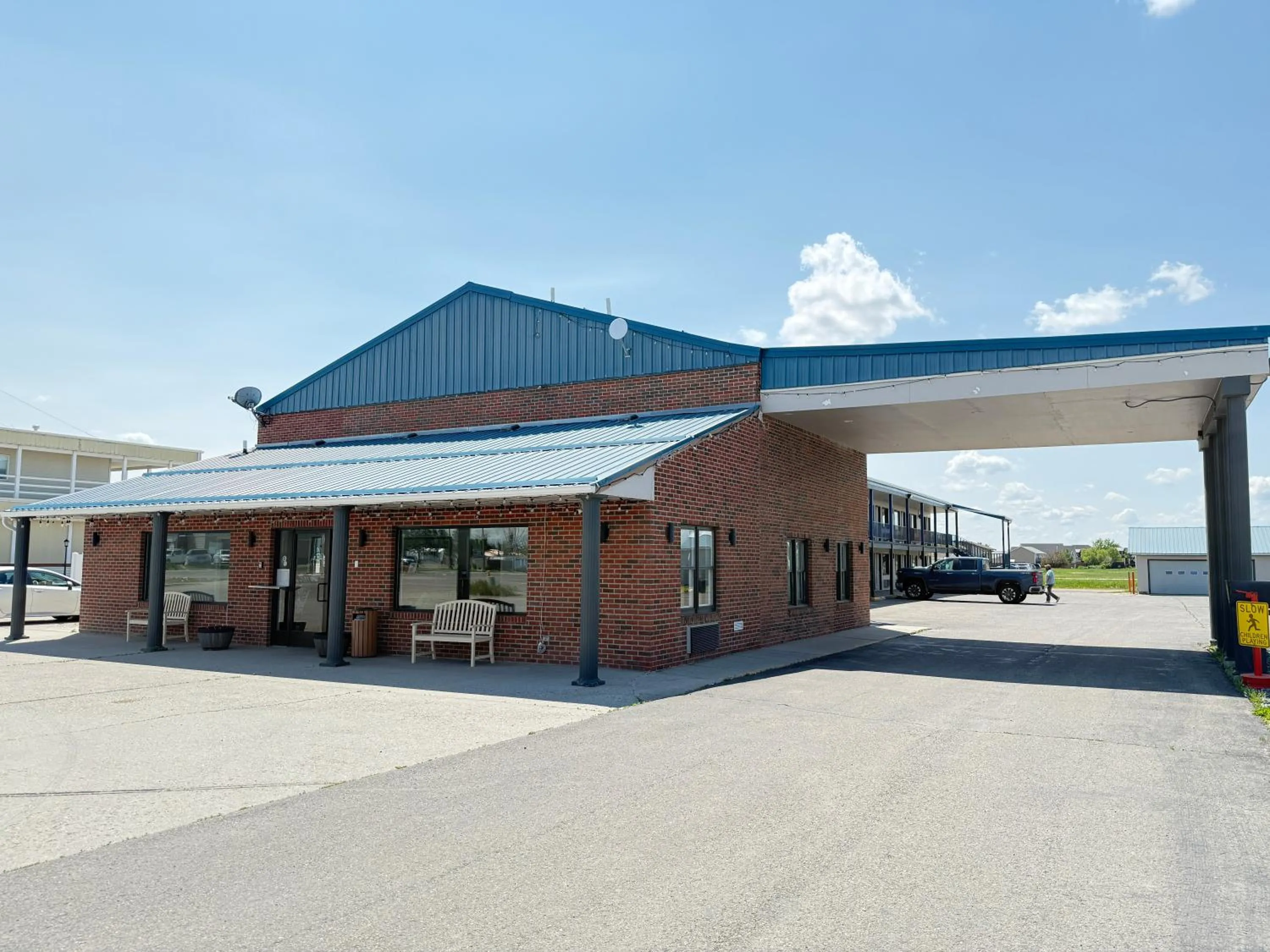 Property building in Hardin Lodge Little Bighorn Battlefield I-90