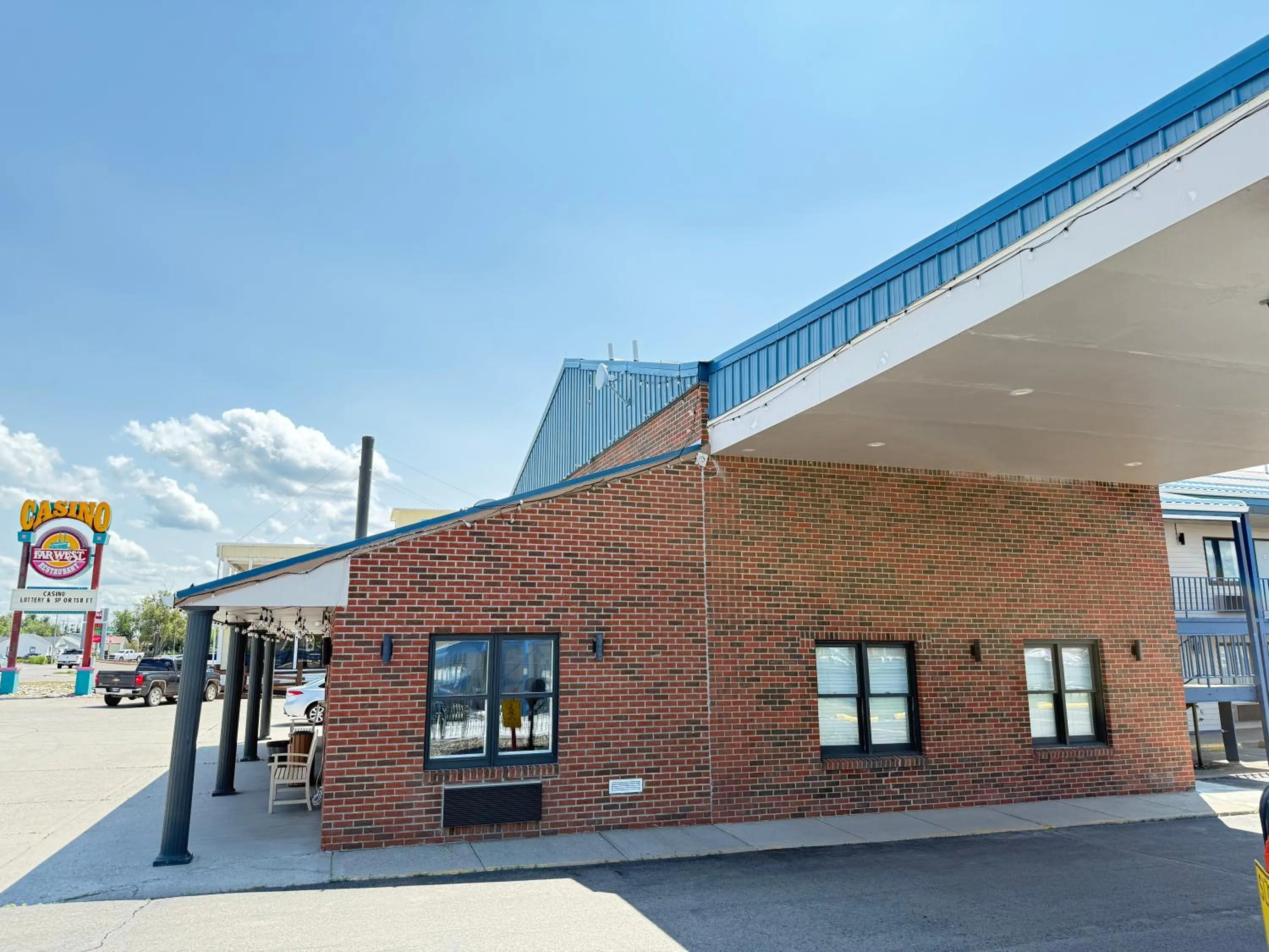 Property building in Hardin Lodge Little Bighorn Battlefield I-90