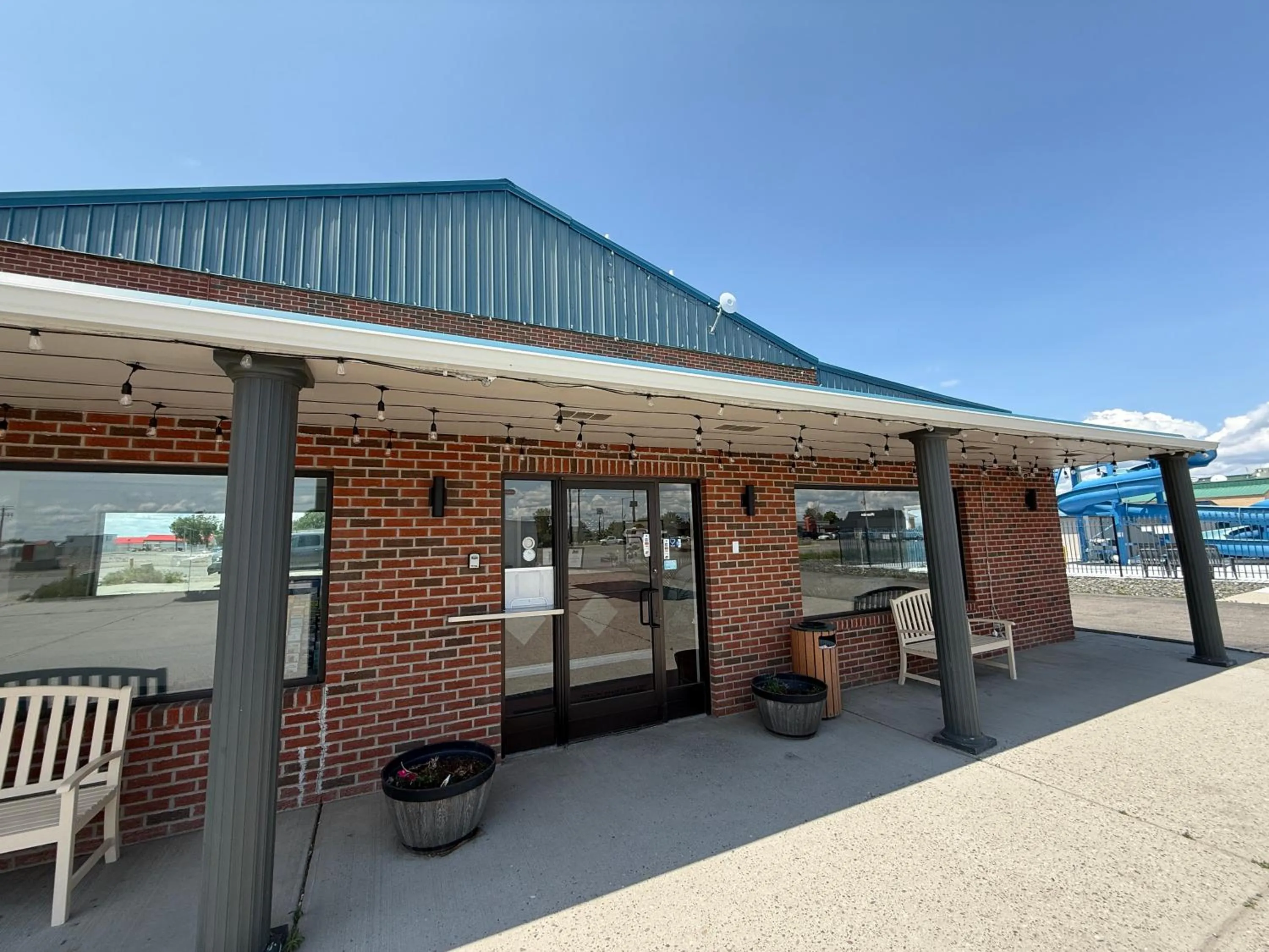 Property building in Hardin Lodge Little Bighorn Battlefield I-90