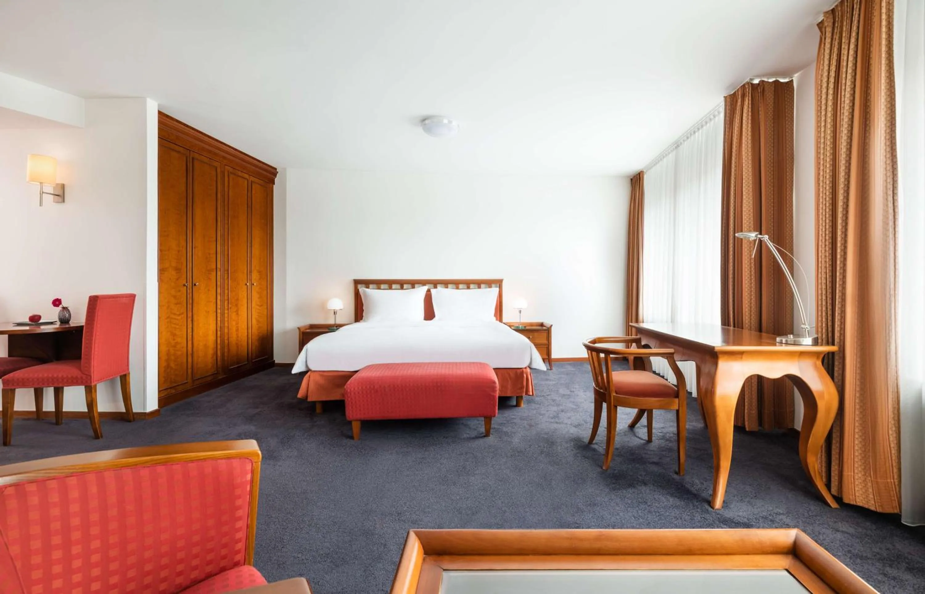 Bedroom in Lindner Hotel Frankfurt Main Plaza, part of JdV by Hyatt